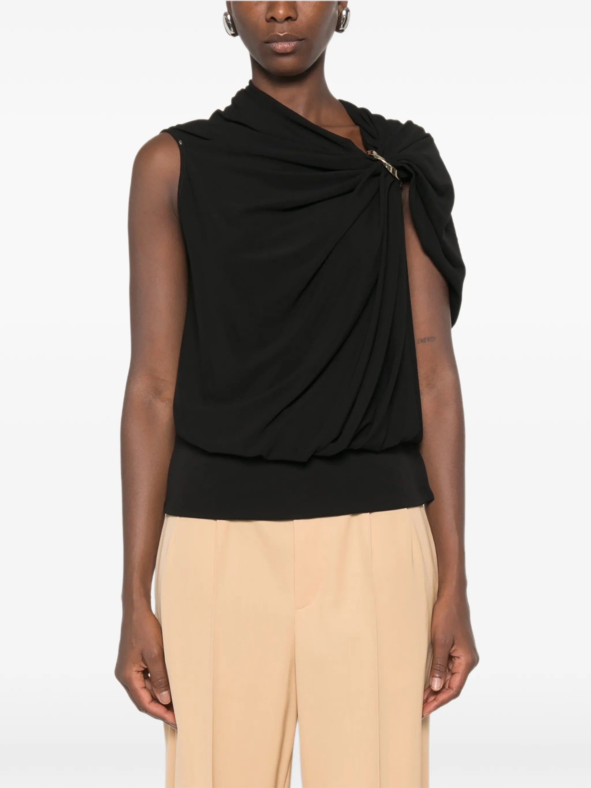 Sportmax Lacuna ring - embellishment top