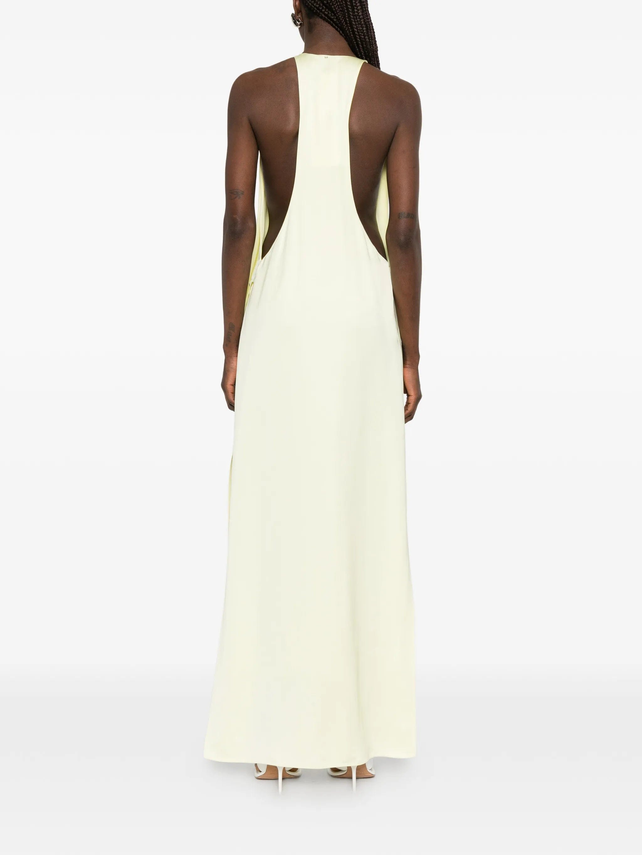 Sportmax Dolmen asymmetric midi dress