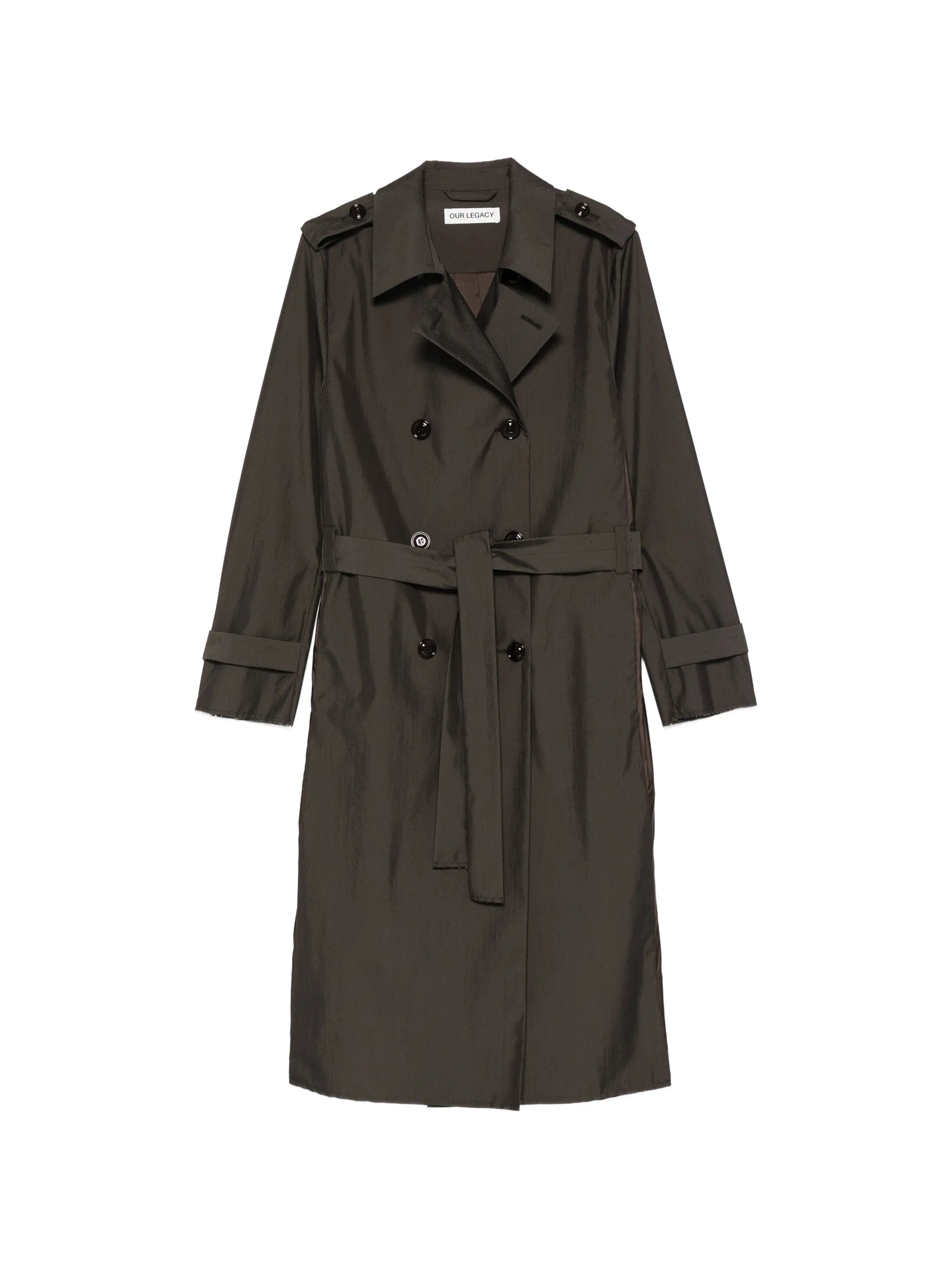 OUR Legacy Origami belted trench coat