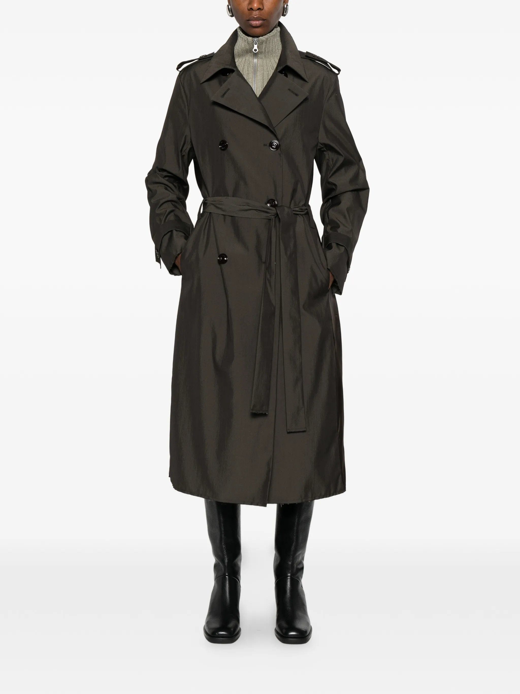 OUR Legacy Origami belted trench coat