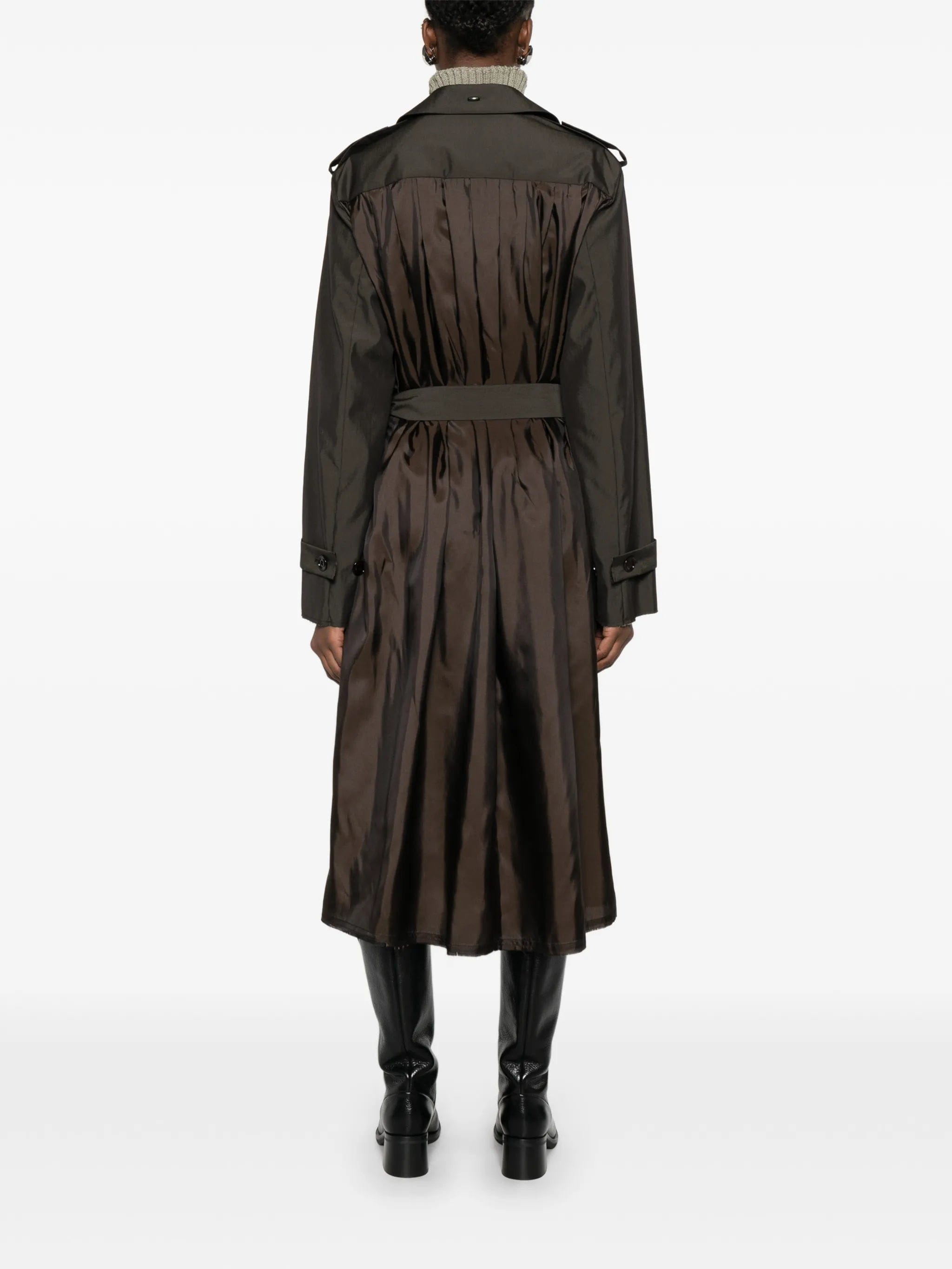 OUR Legacy Origami belted trench coat