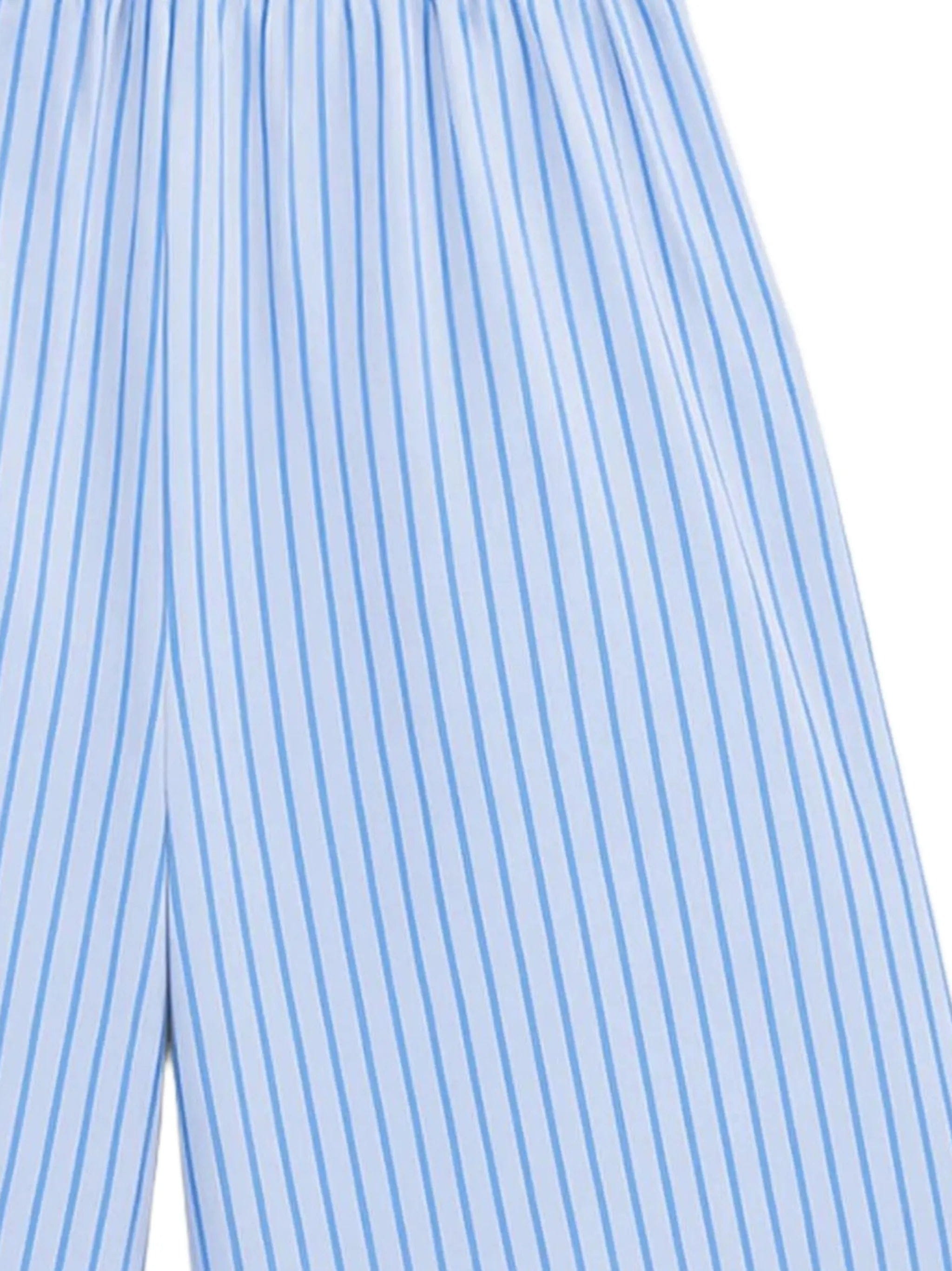 The Frankie Shop Elyn striped Bermuda shorts
