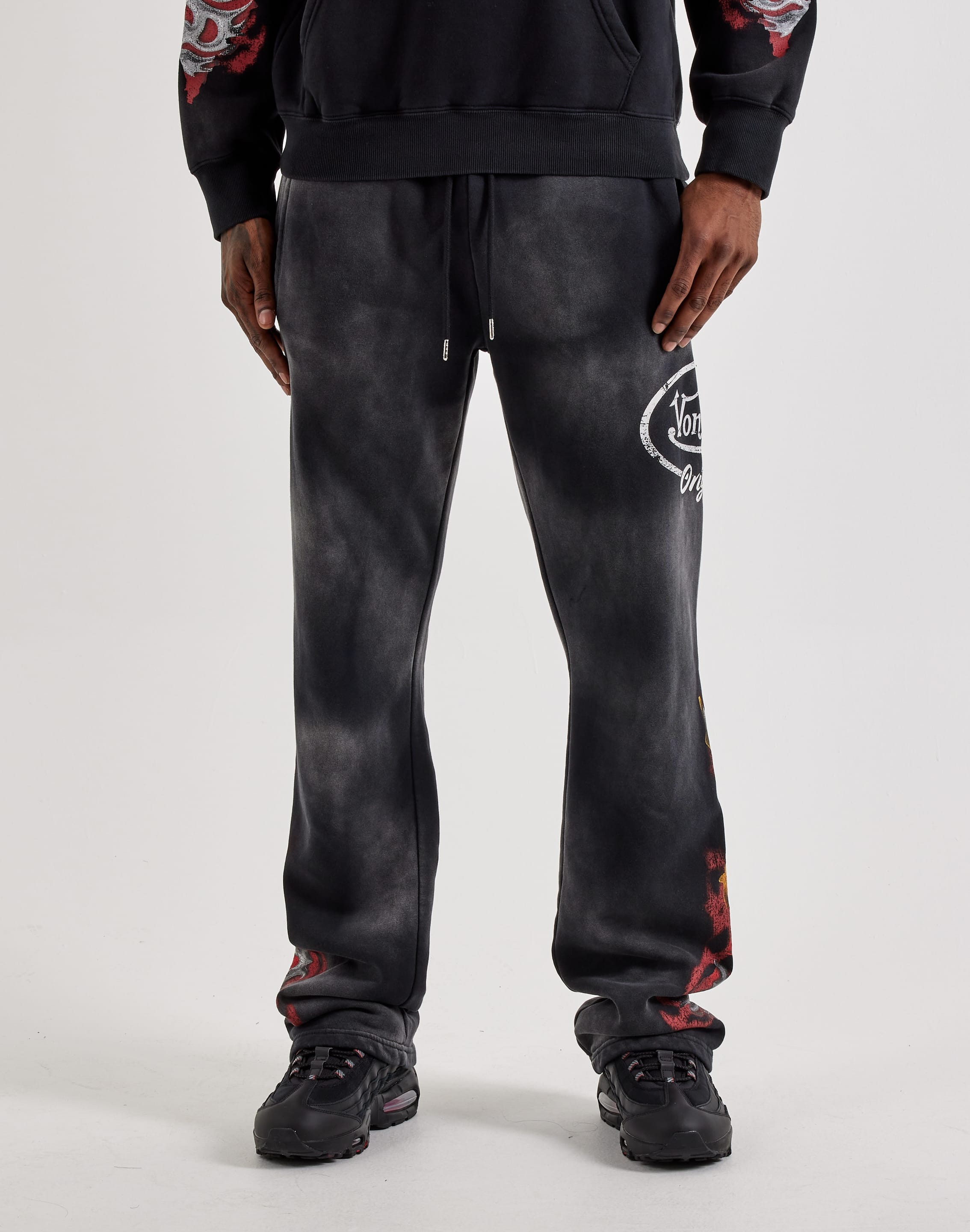 Von Dutch Originals Vintage Wash Fleece Pants