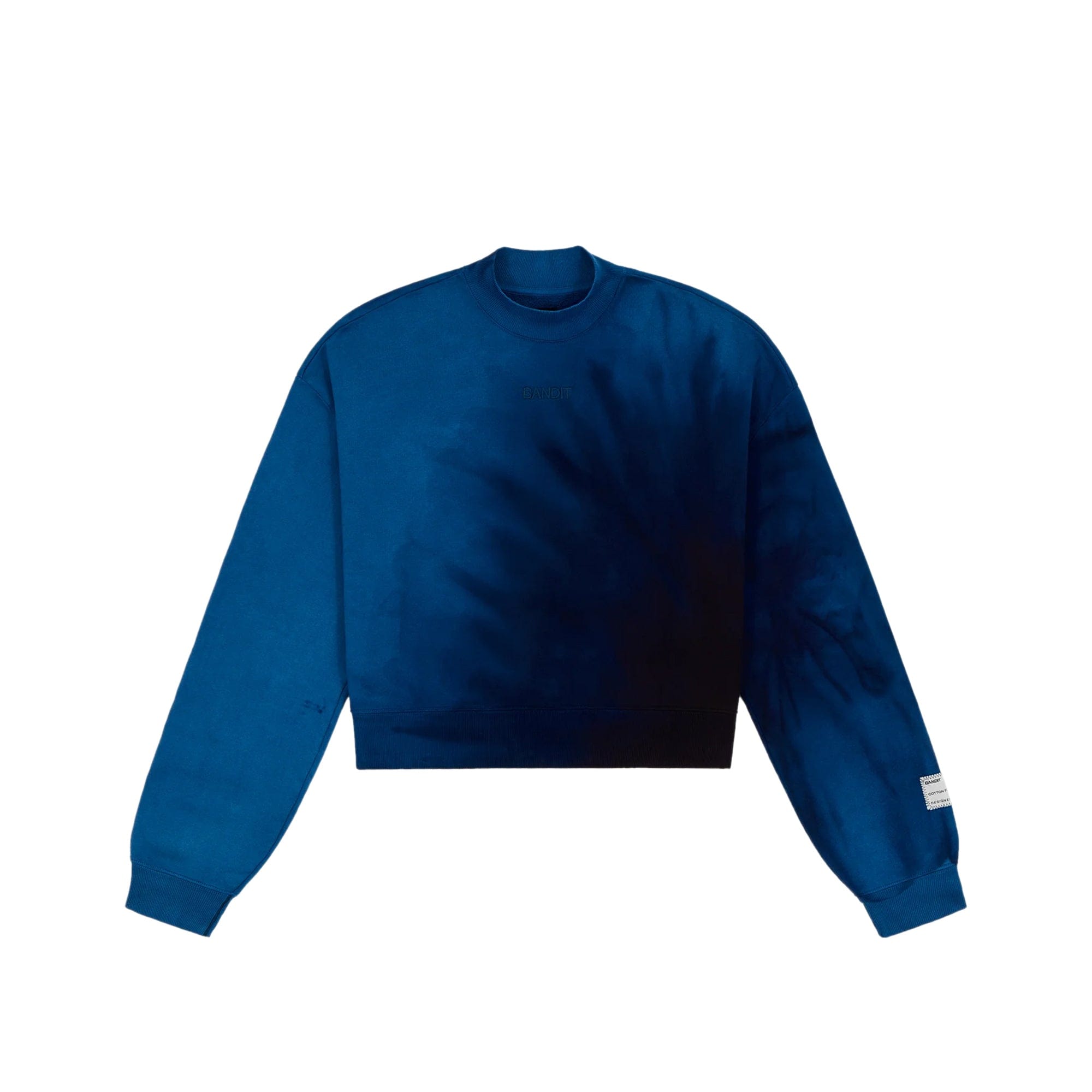 Bandit Running Womens Classic Cropped Mockneck Sweatshirt