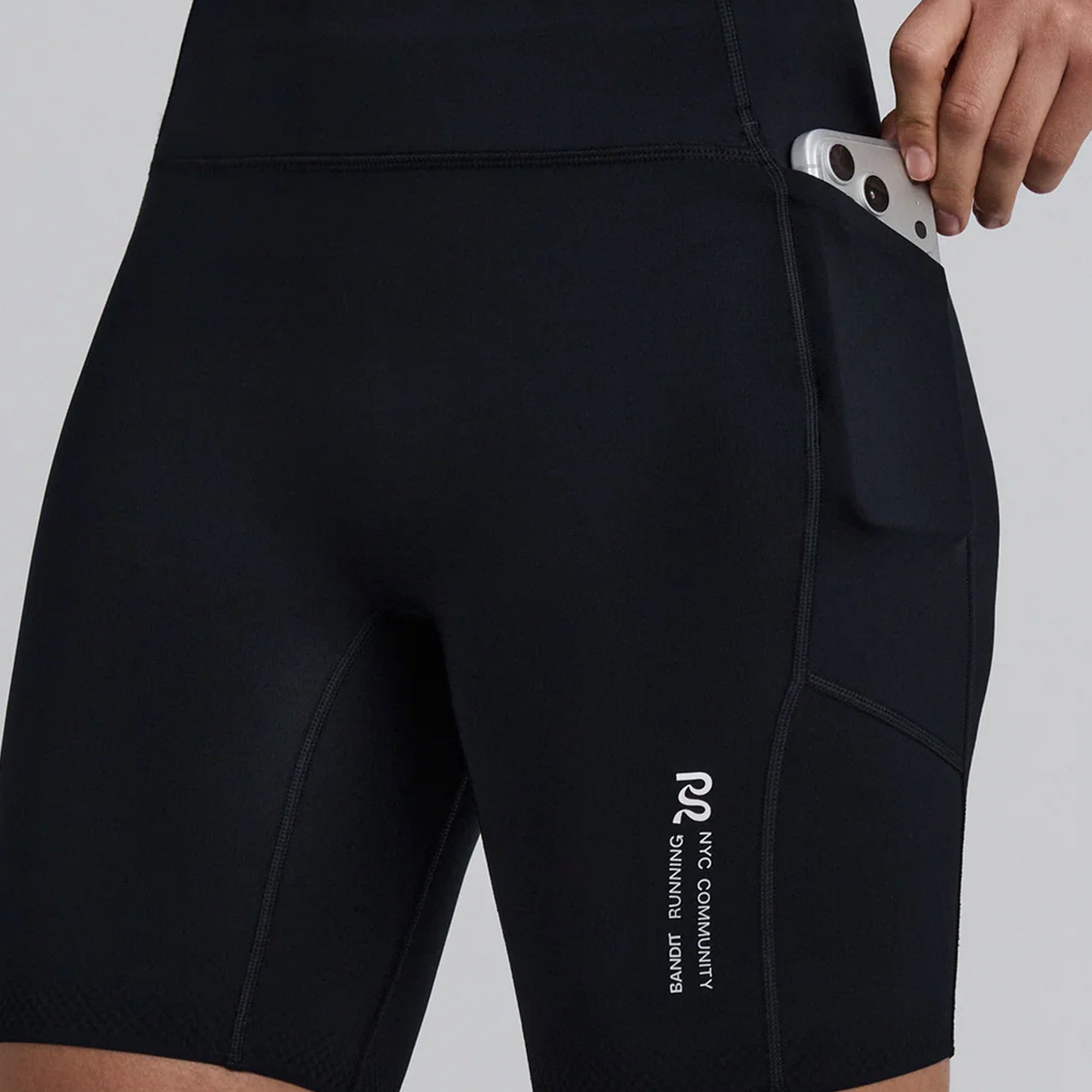 Bandit Running Womens Stamina High Waist 7" Compression Short
