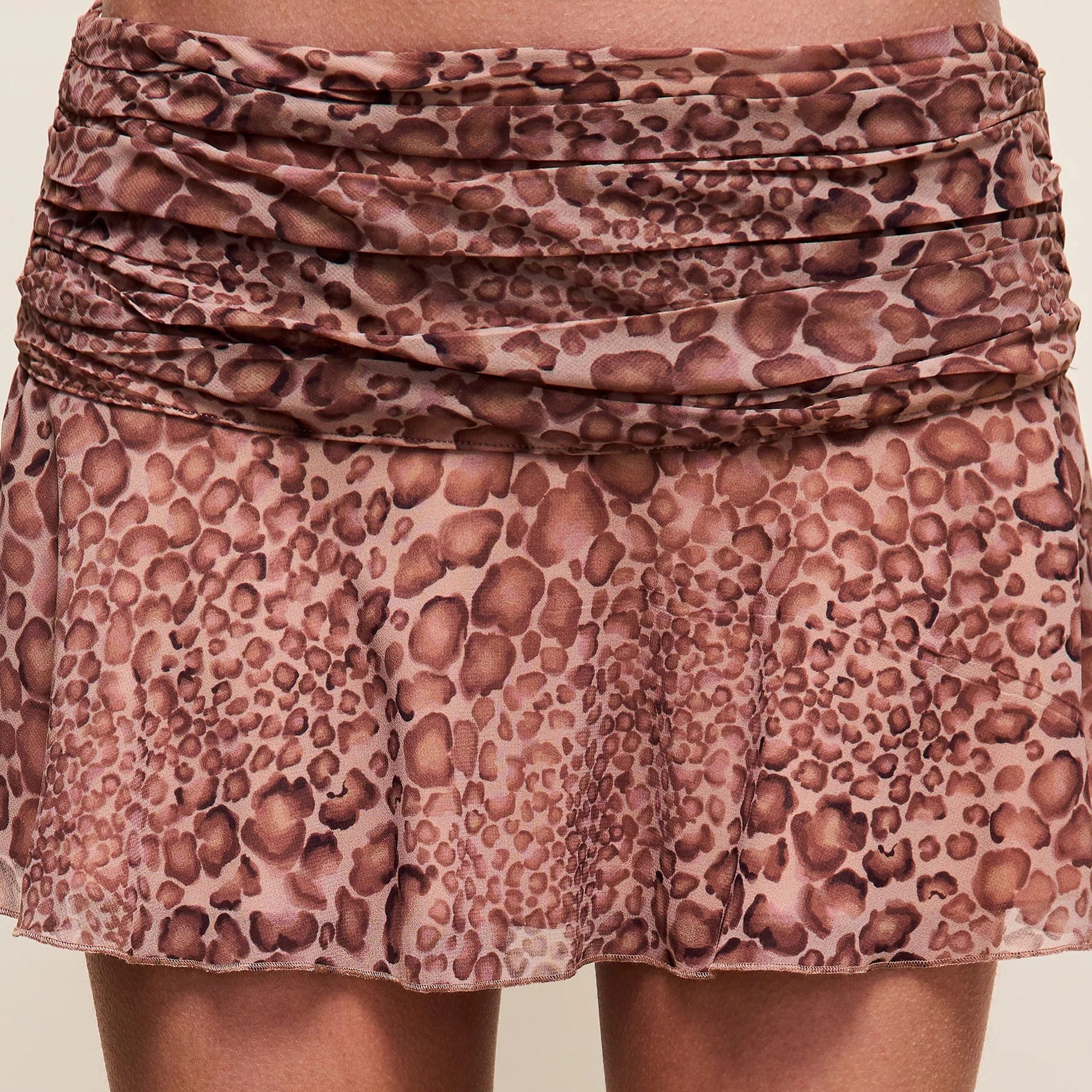 Guizio Womens Eda Mini Skirt