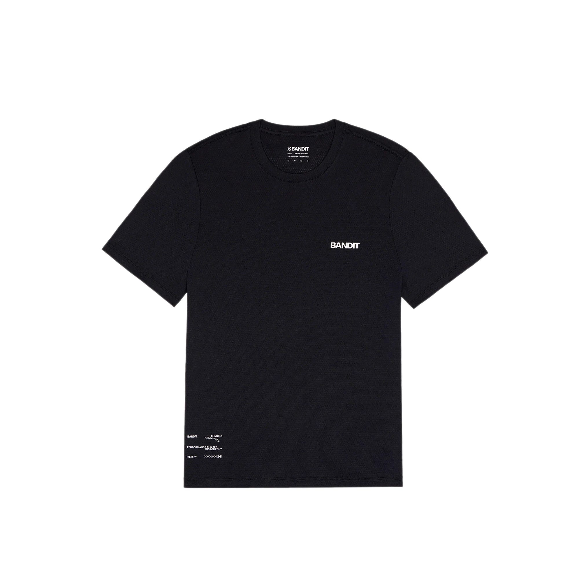 Bandit Running Mens Performance Micromesh Short Sleeve T-Shirt