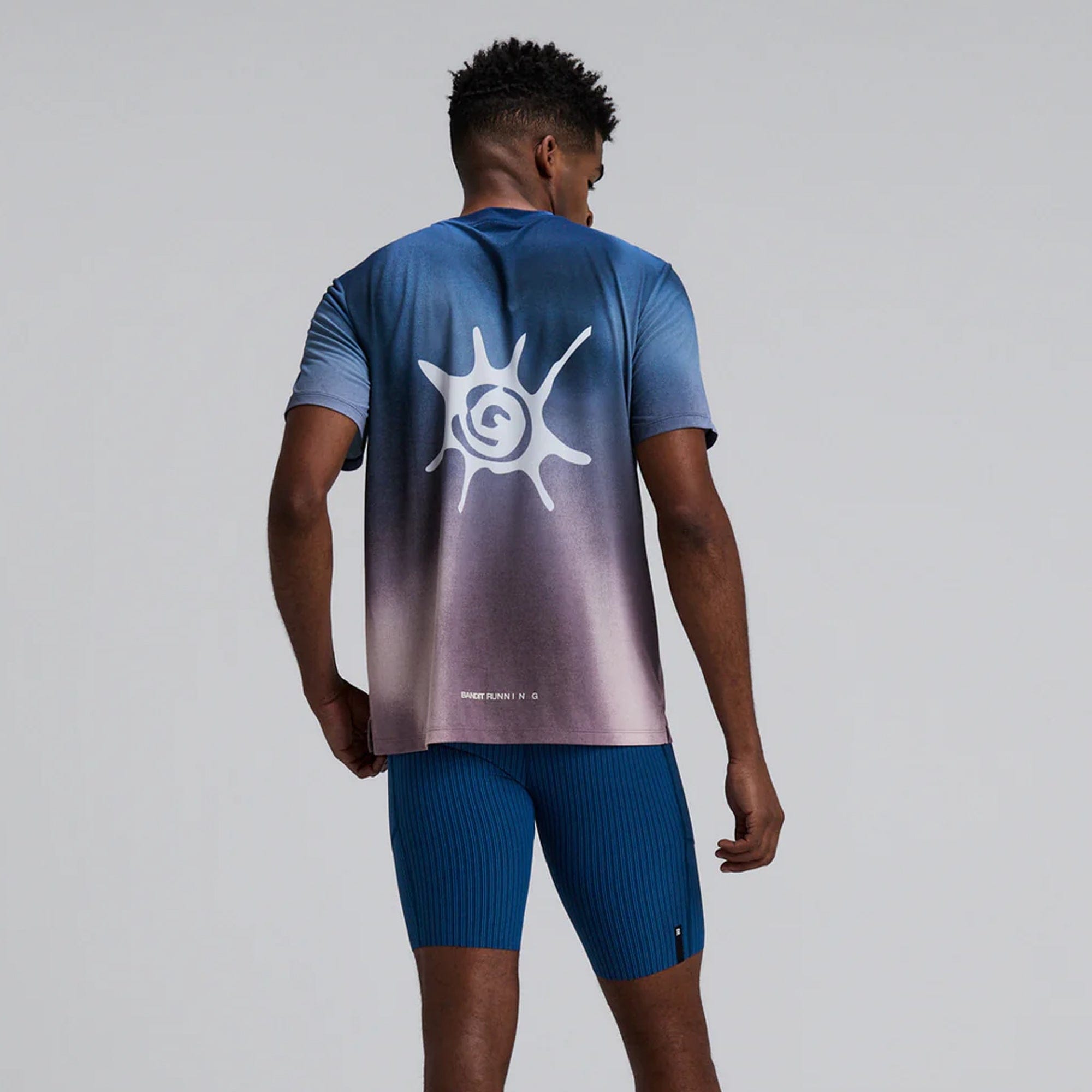 Bandit Running Mens Lightweight Drift Performance T-Shirt