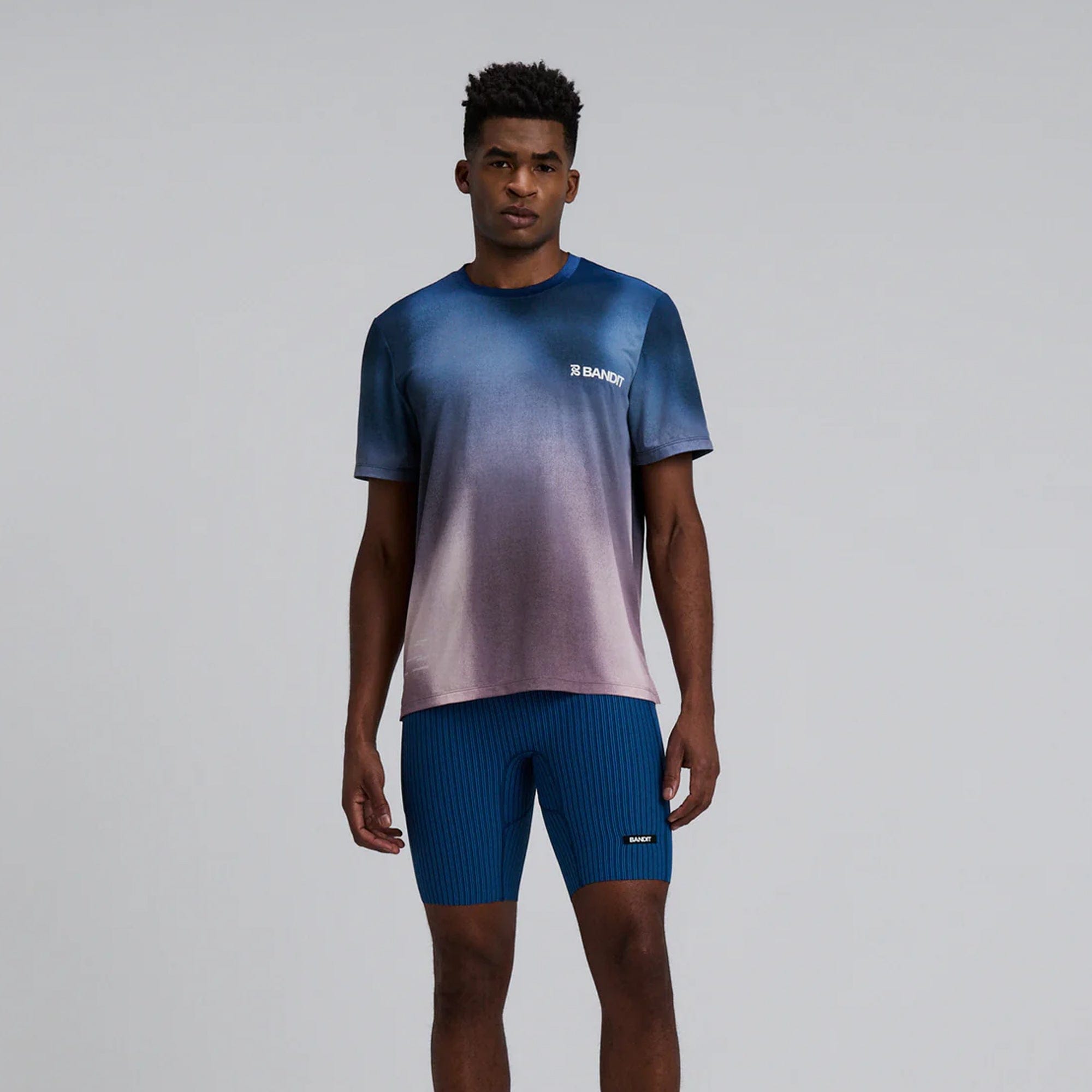 Bandit Running Mens Lightweight Drift Performance T-Shirt