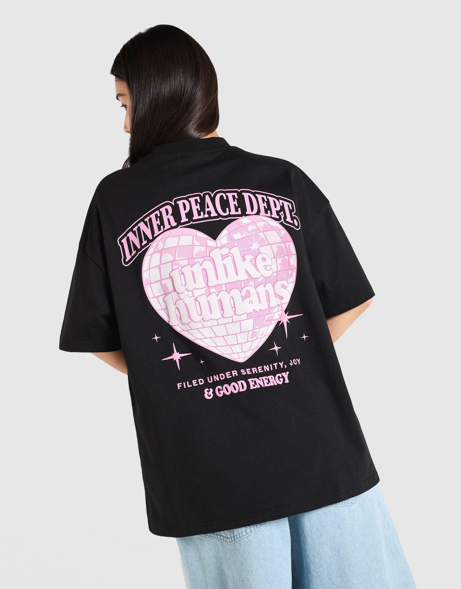 Unlike Humans Heart T - Shirt