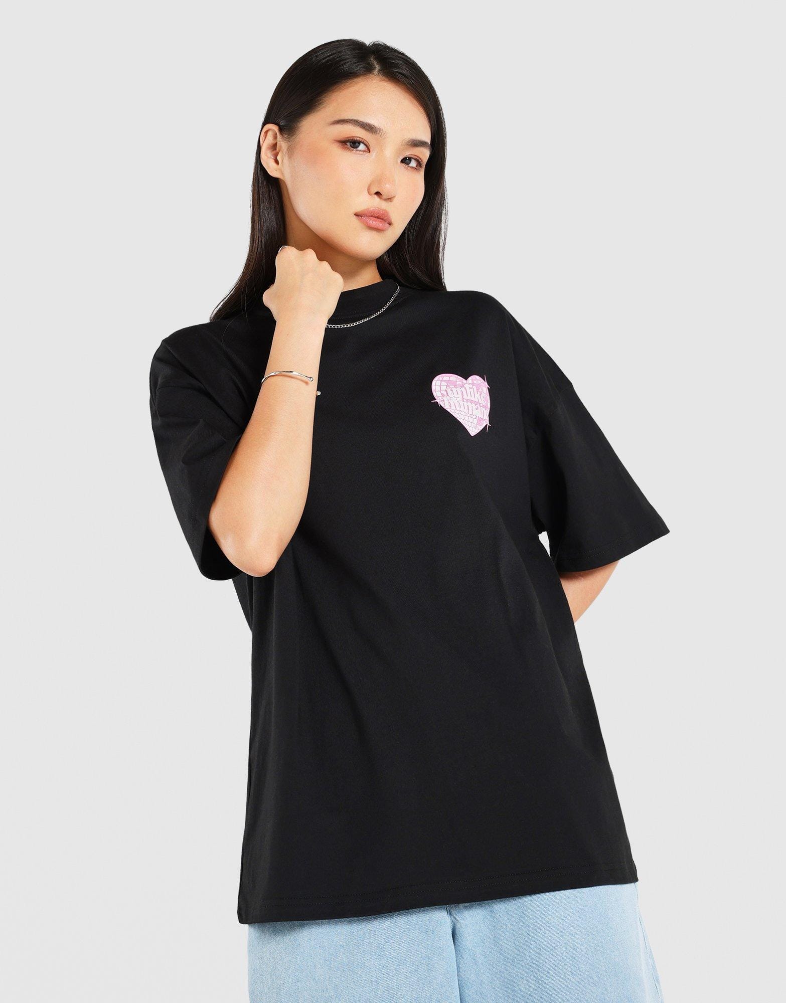 Unlike Humans Heart T - Shirt