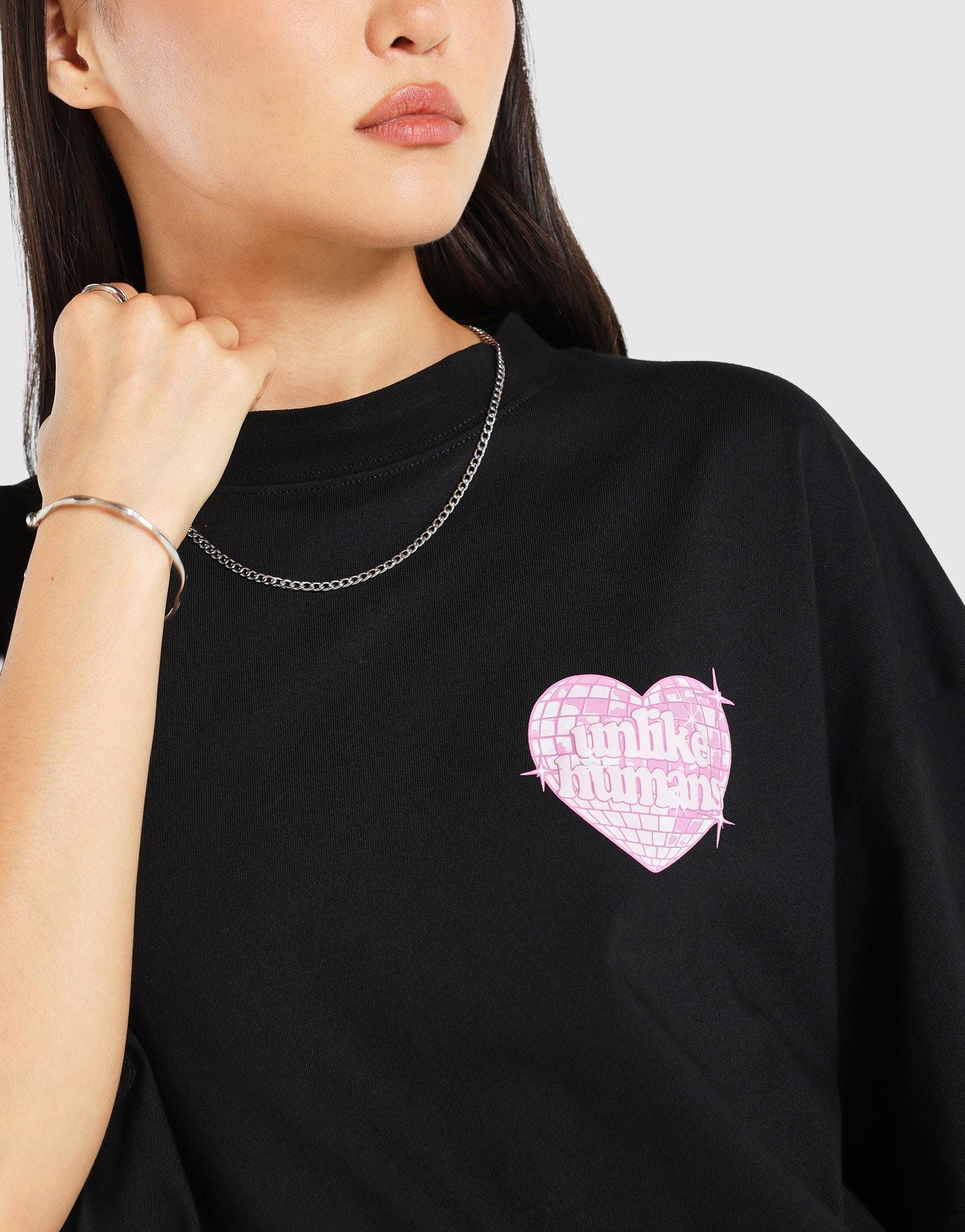 Unlike Humans Heart T - Shirt