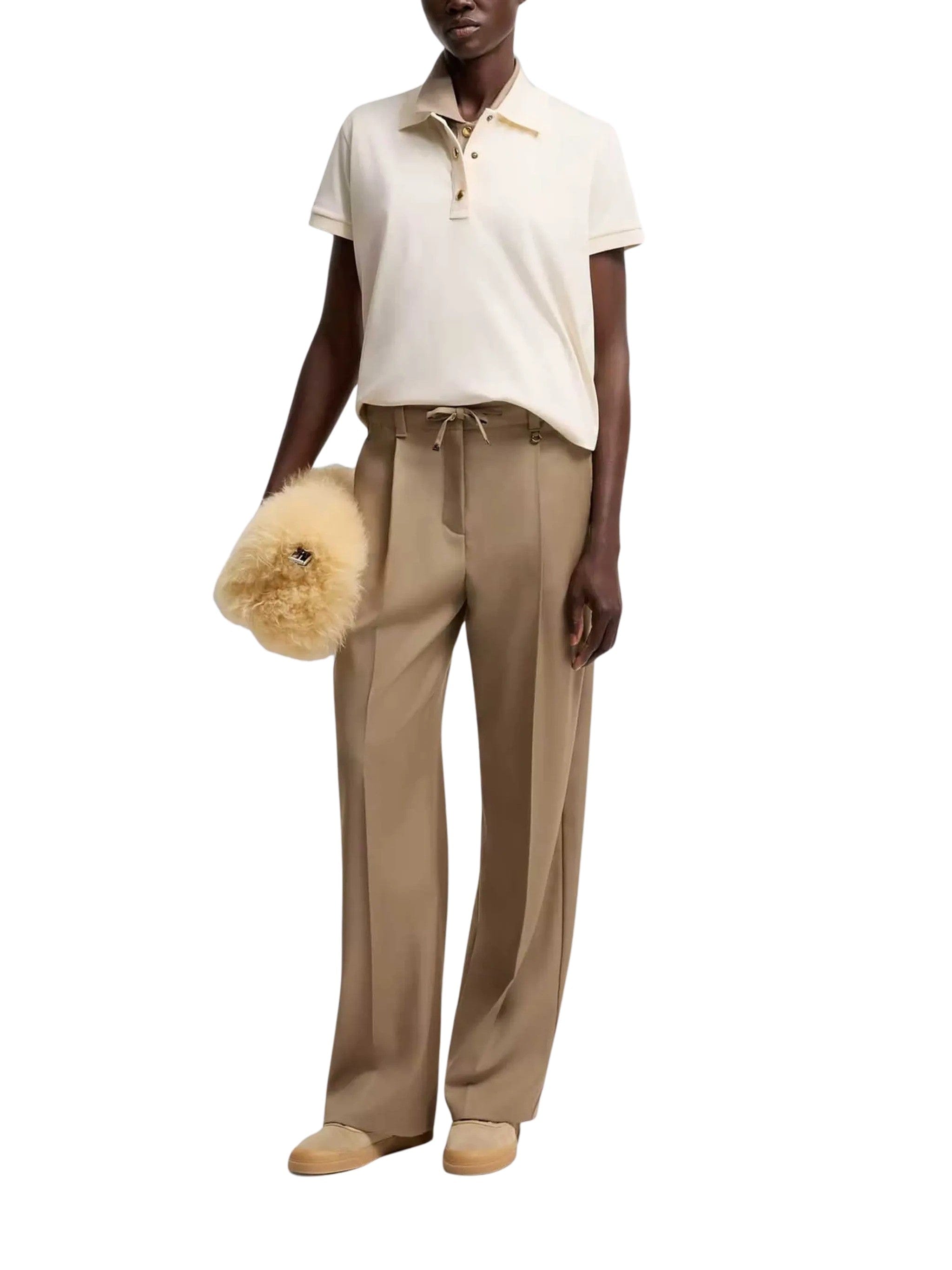 Polo Ss Cropped Polo Shirt