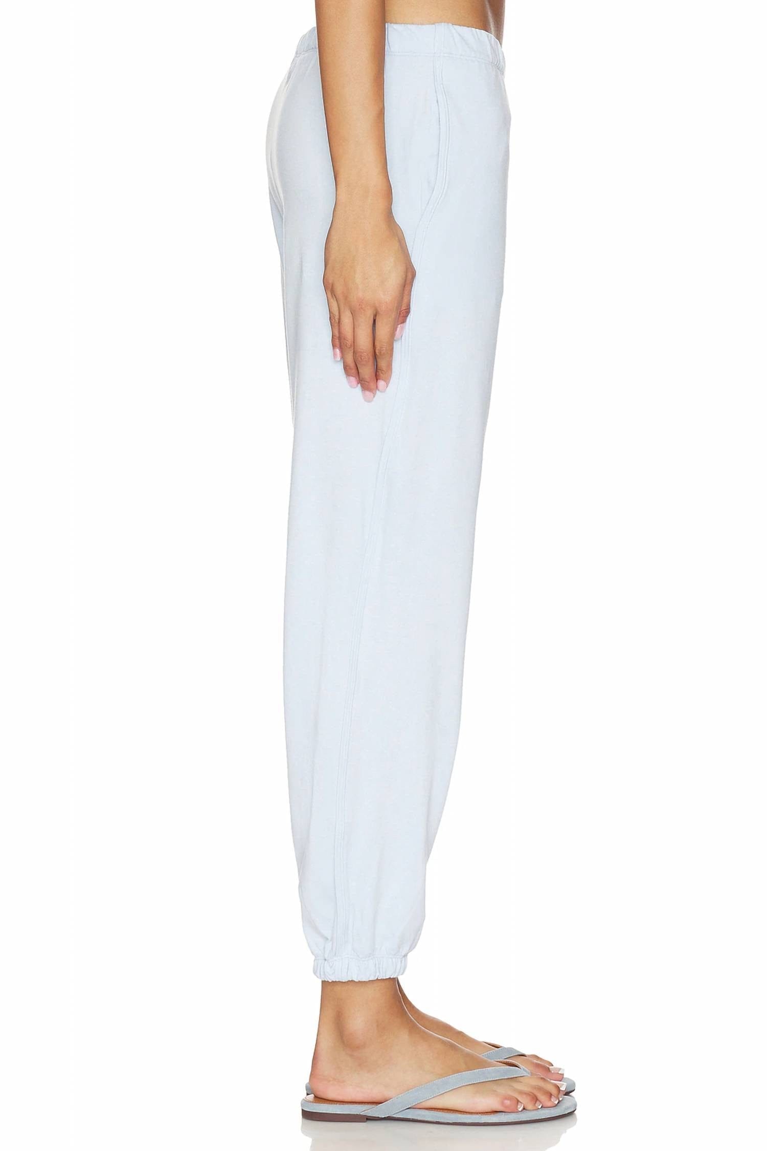 Heather Halo Modern Sweatpant In Soft Sky Heather