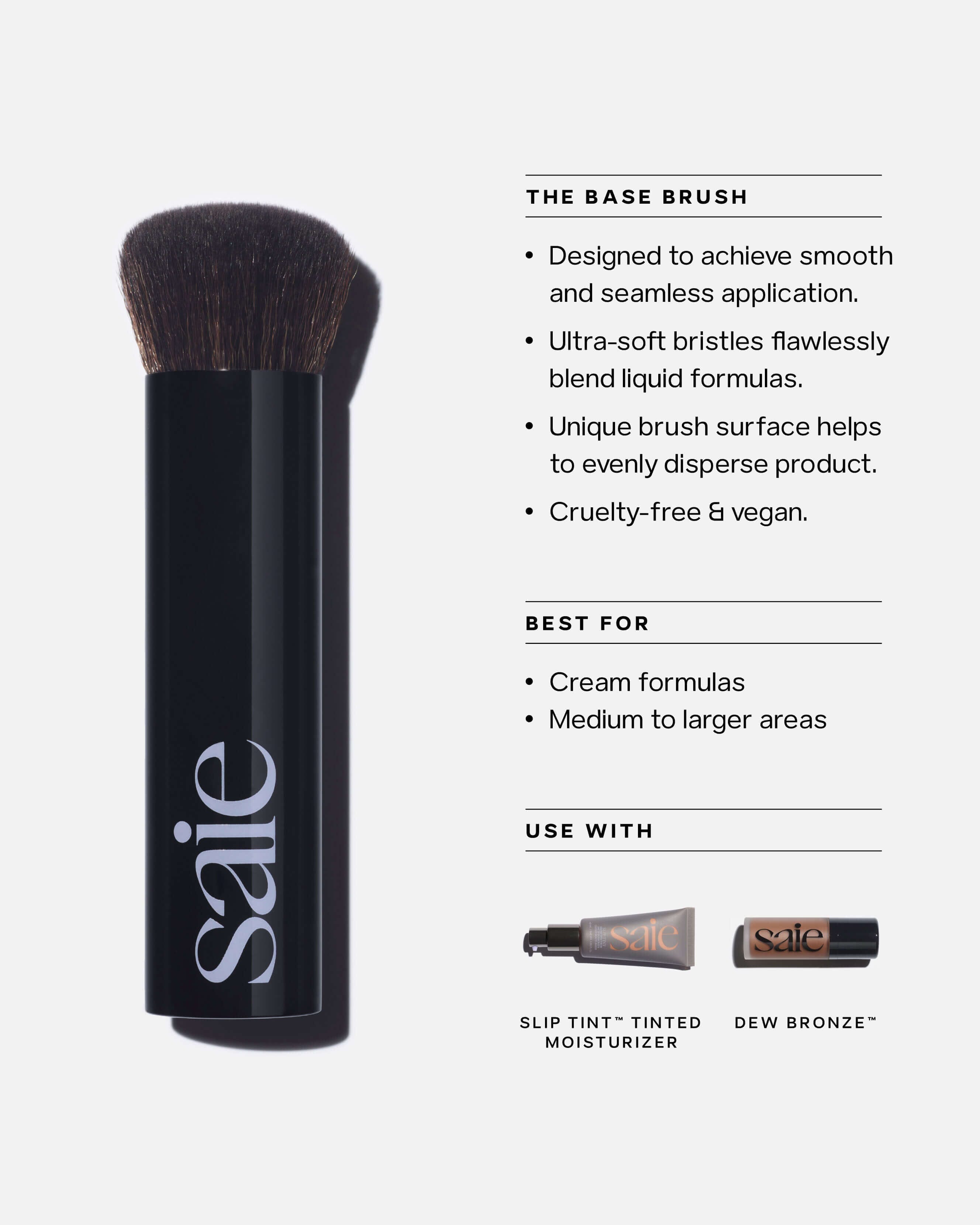 Saie The Base Brush For Complexion