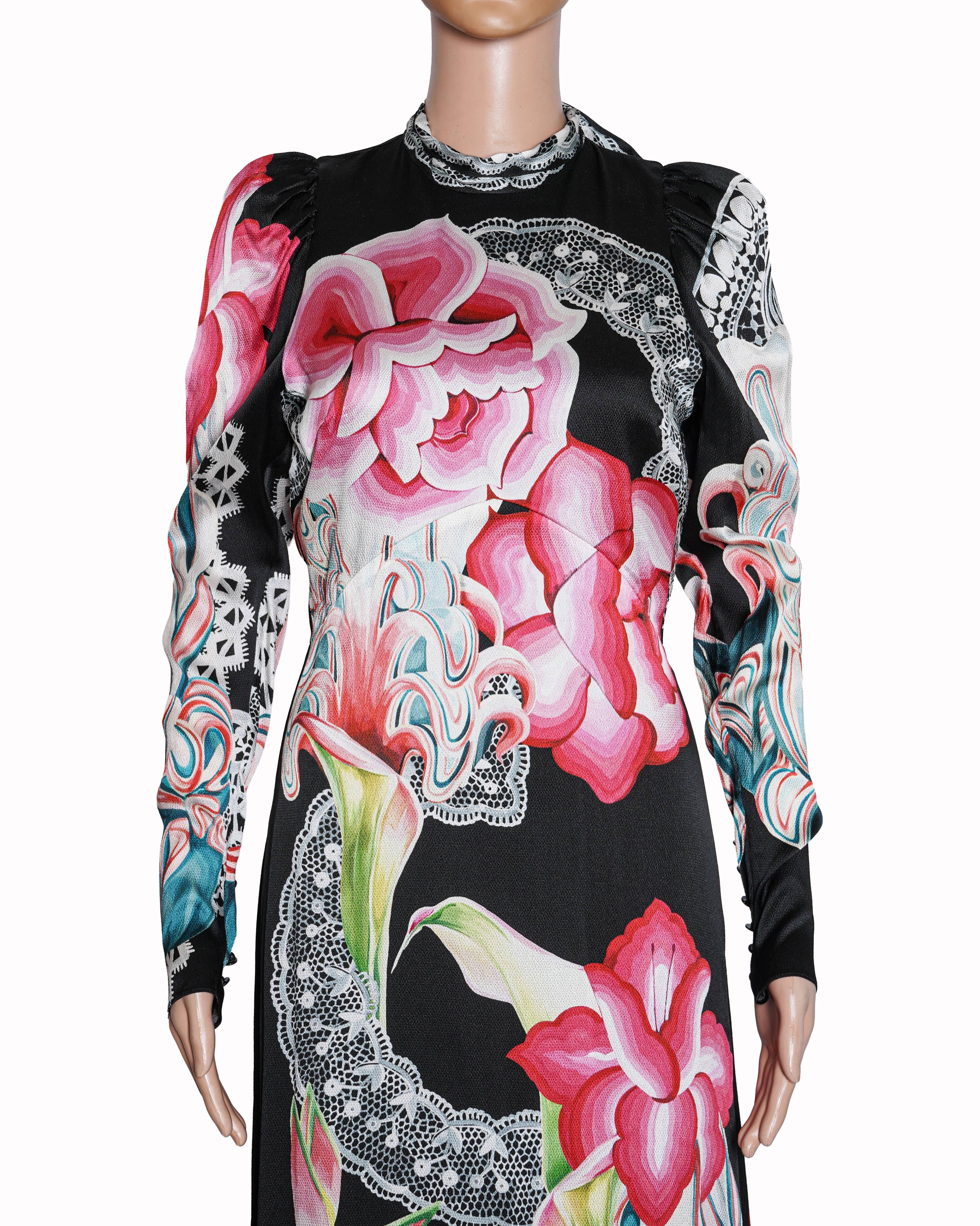 Temperley London Temperley Women's Cici Floral Lace Printed Dress