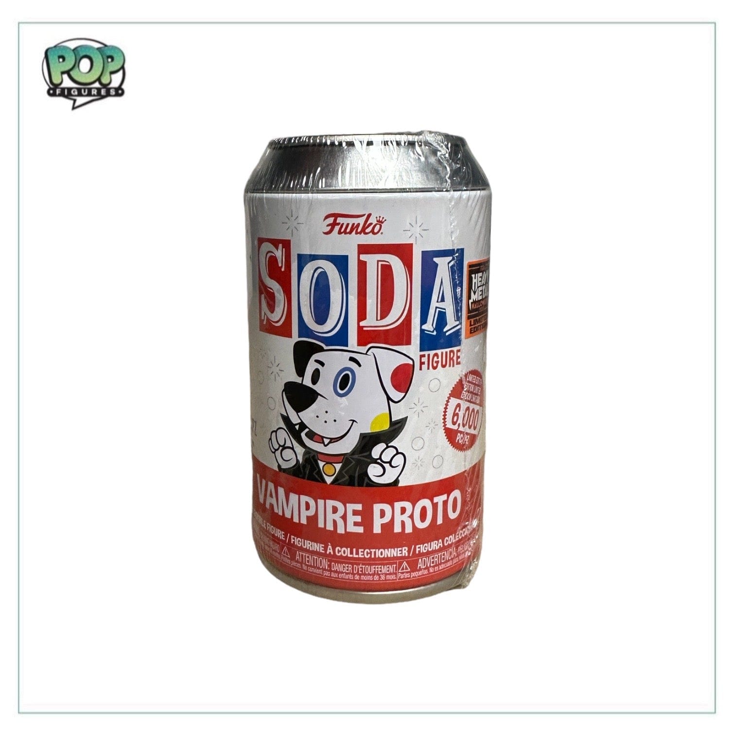 halloween Vampire Proto Funko Soda Vinyl Figure! - Heavy Metal Halloween 2023 Exclusive LE6000 Pcs