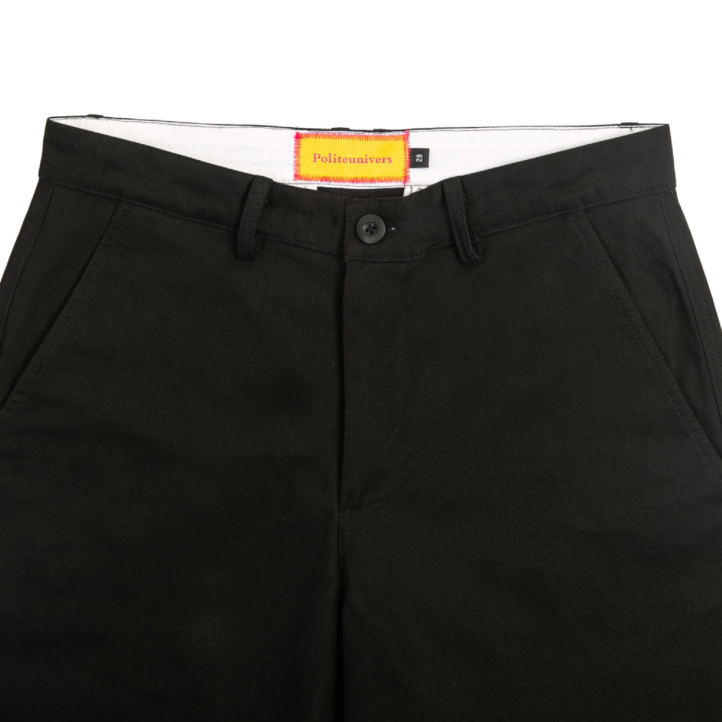 Politeunivers Basic Loose Pants - Black