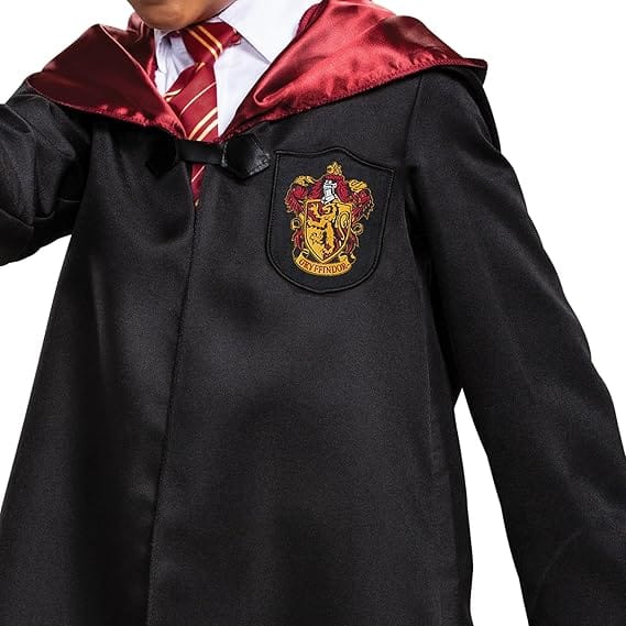 Harry Potter Gryffindor Kids Costume Set, Includes Robe, Tie and Scarf, 3 - Piece Wizard Dress Up