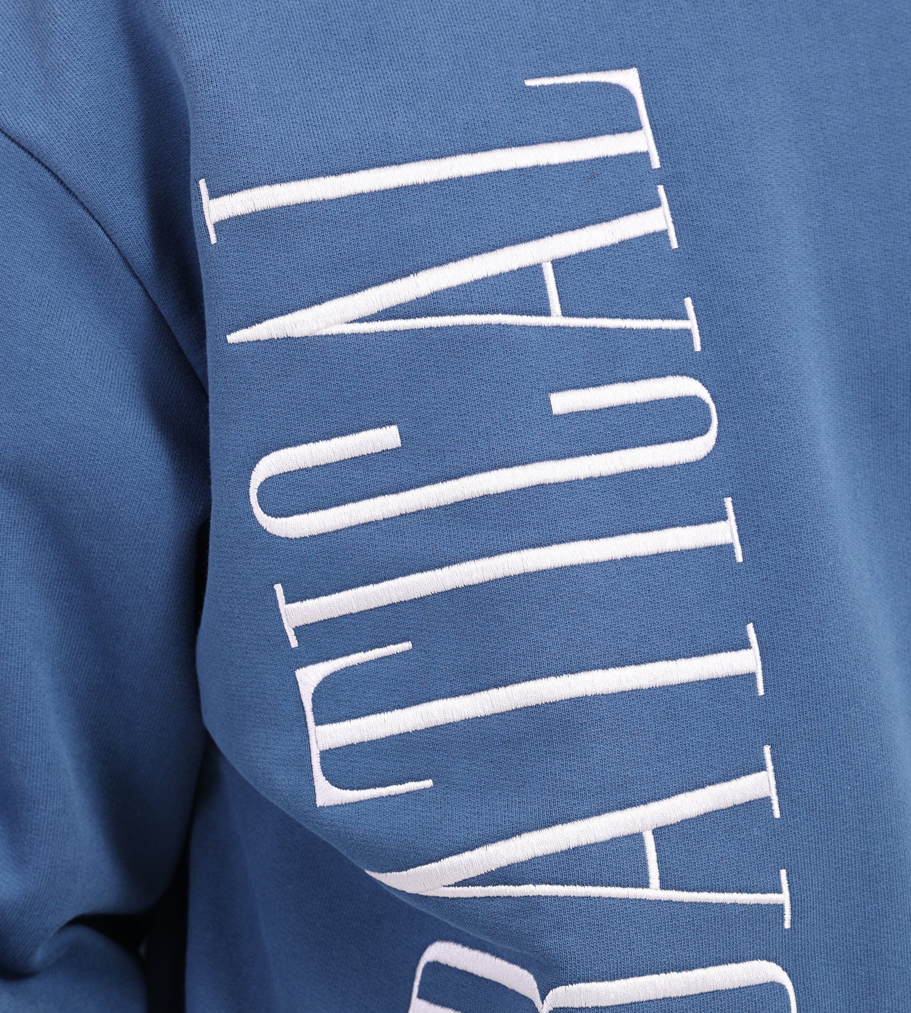 Sabbatical Logo Crewneck Night Blue White