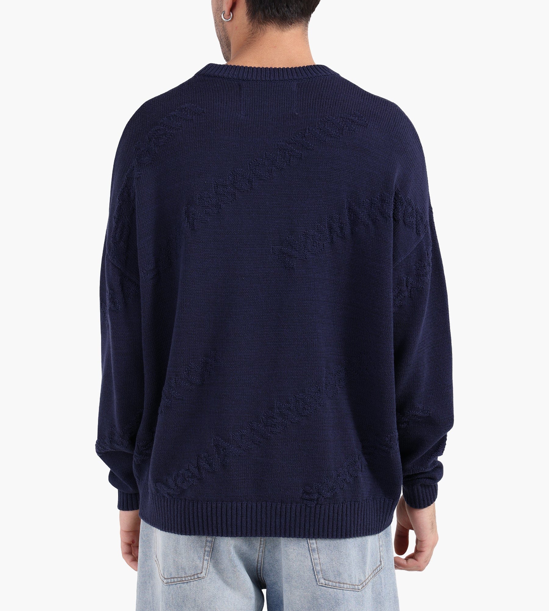 New Amsterdam Surf Association Logo Jacquard Crewneck Night