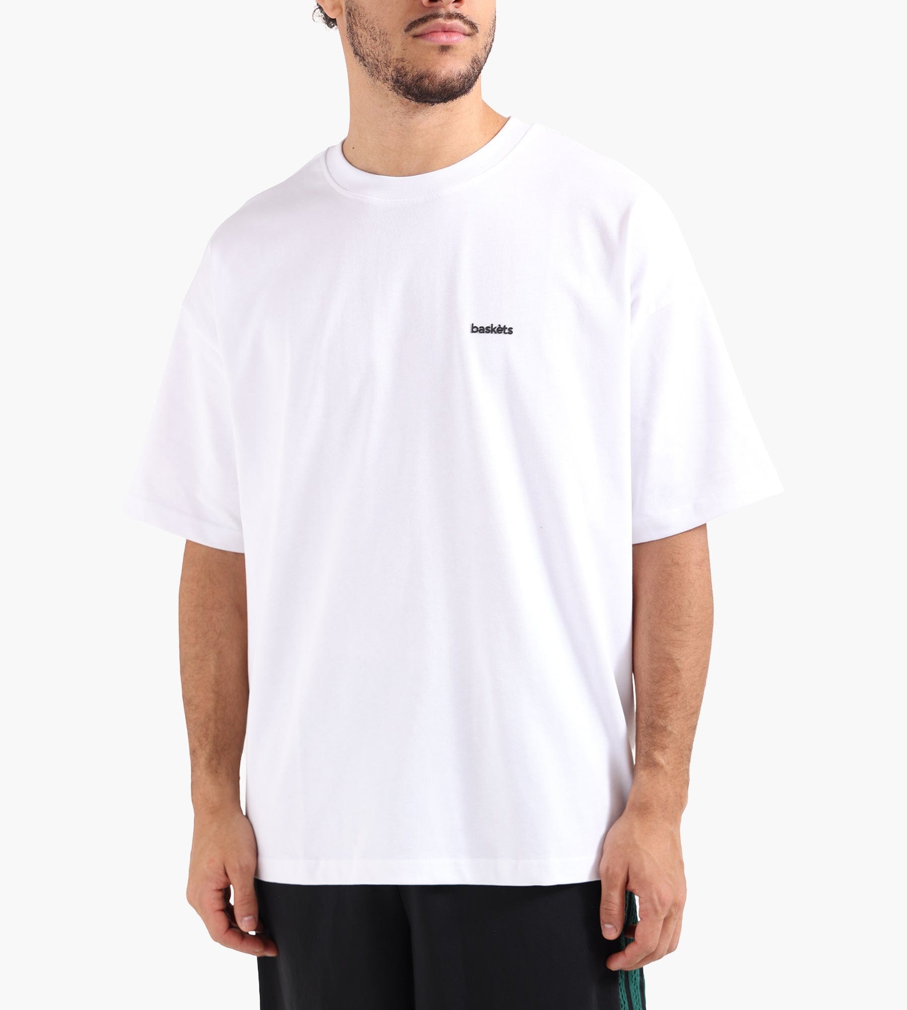 WHITE* Baskèts Modern Essential T-Shirt White