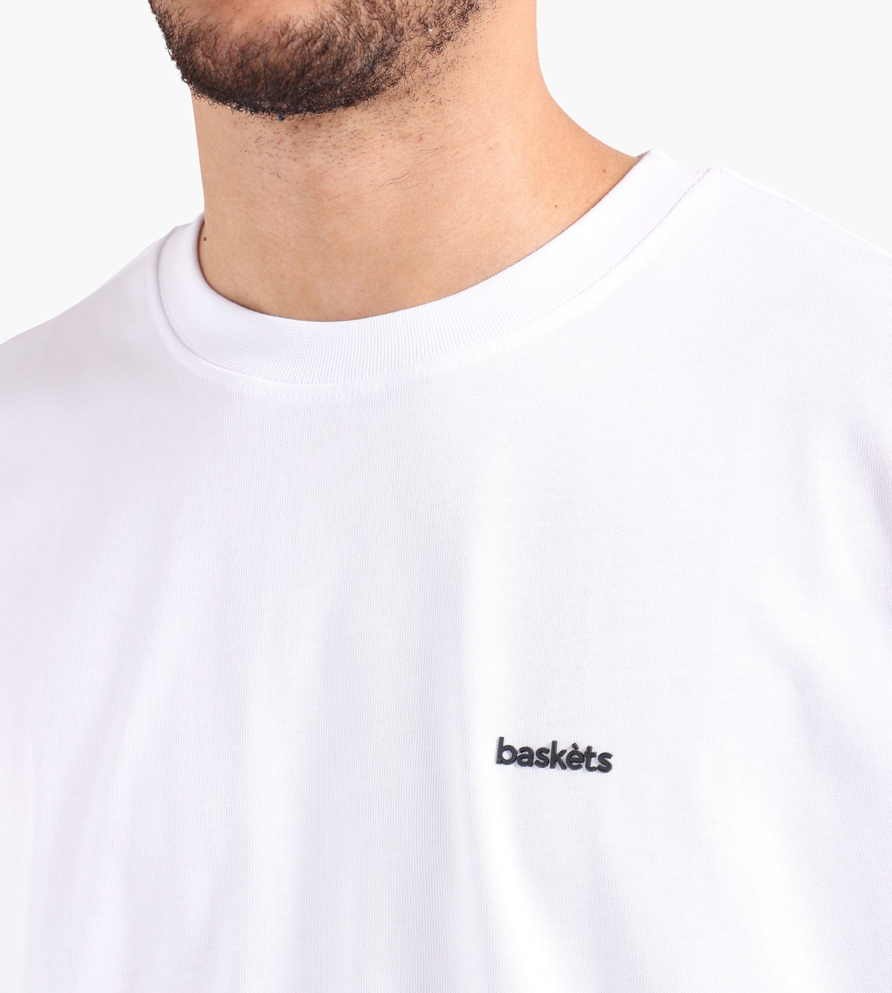 WHITE* Baskèts Modern Essential T-Shirt White