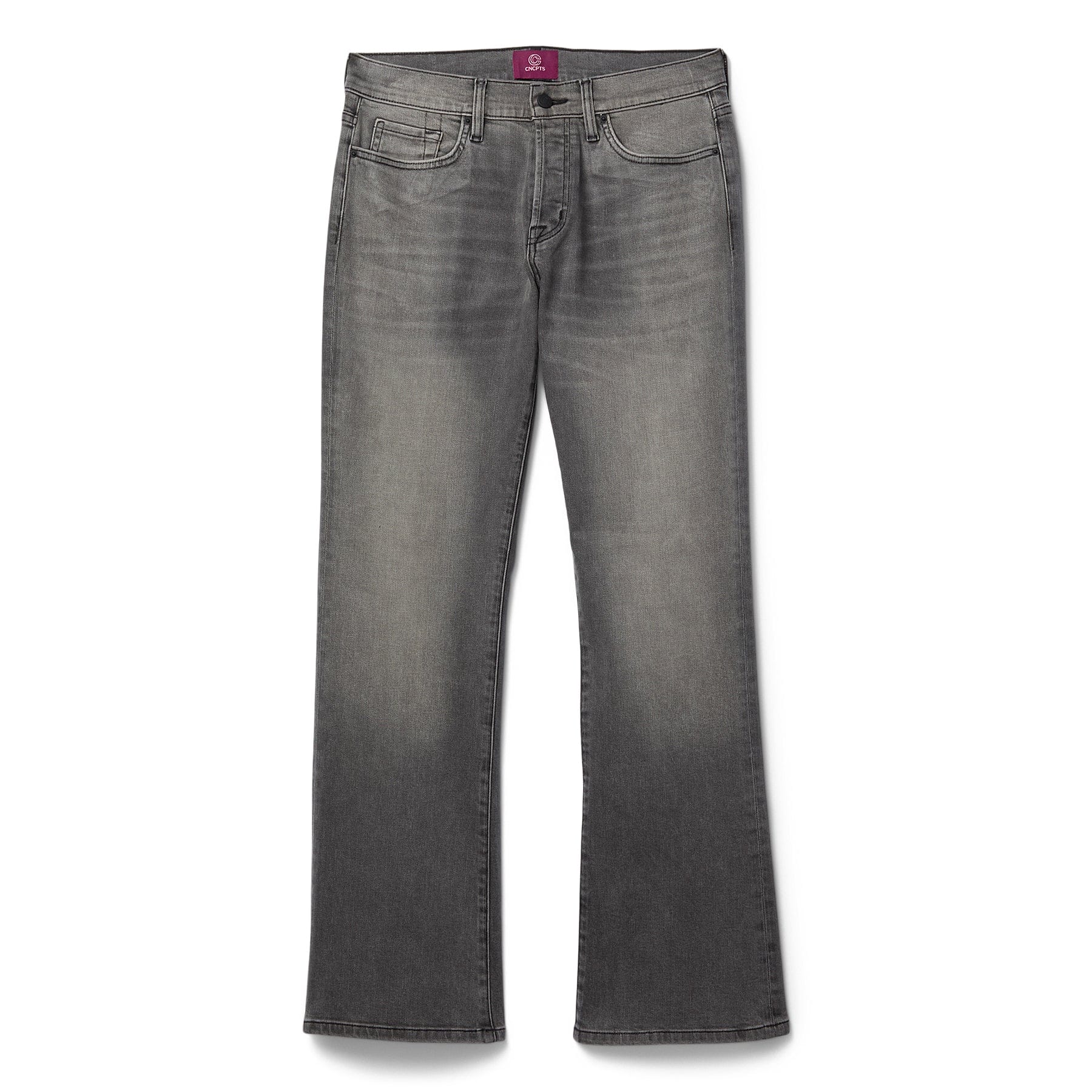 Cncpts Coated Bootcut Denim (Grey)
