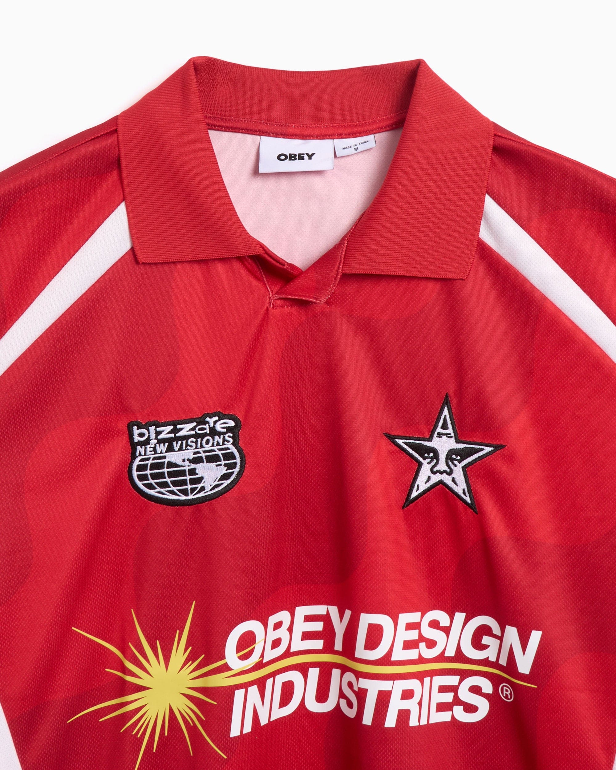 OBEY Clothing Camiseta Relaxed OBEY Clothing Obey Men's Soccer Jersey para hombre