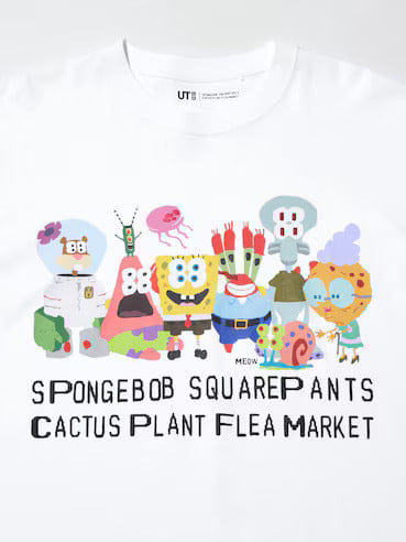 Uniqlo CPFM x Uniqlo Spongebob & Crew T-Shirt