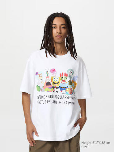 Uniqlo CPFM x Uniqlo Spongebob & Crew T-Shirt