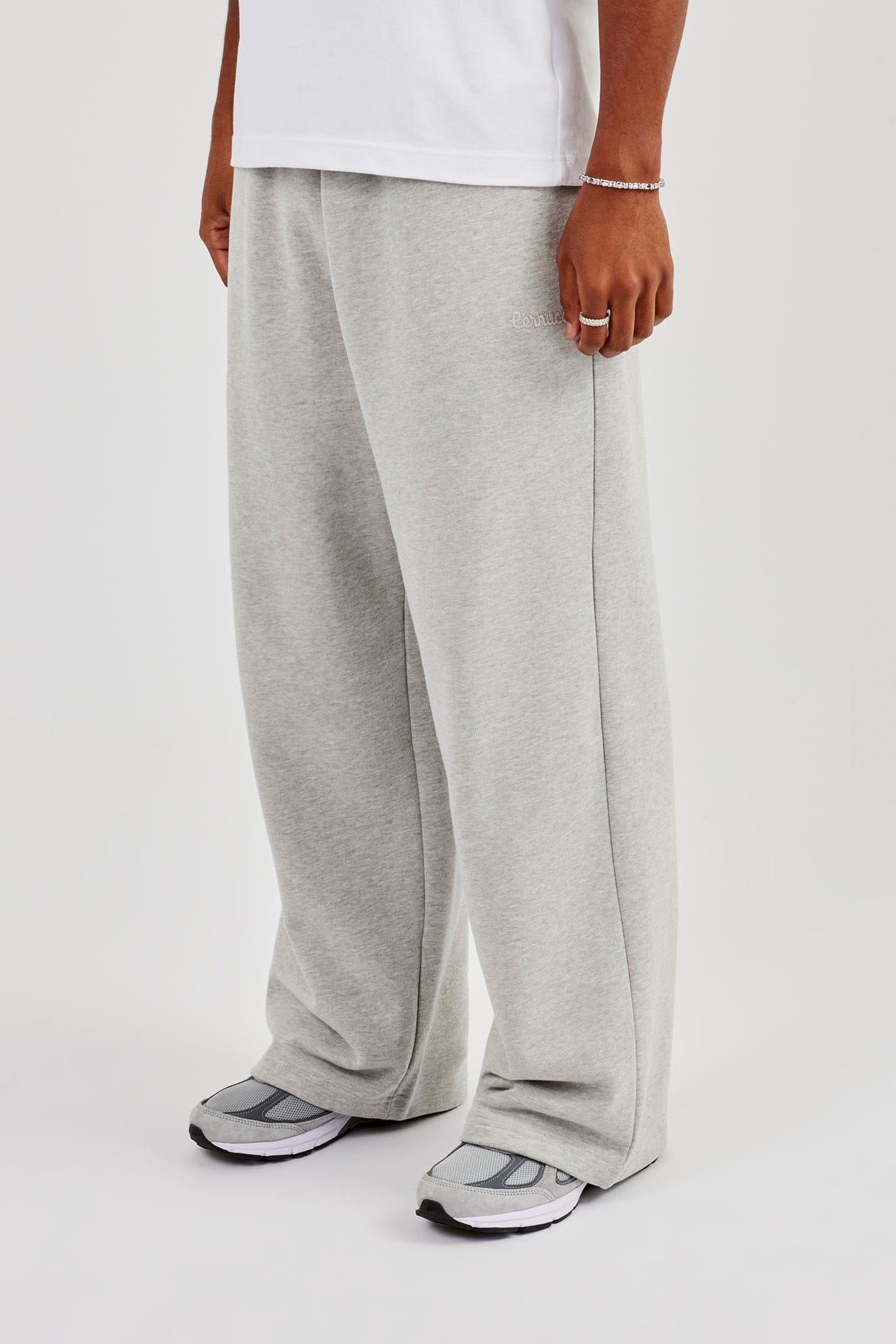 Cernucci Baggy Fit Jogger - Grey Marl