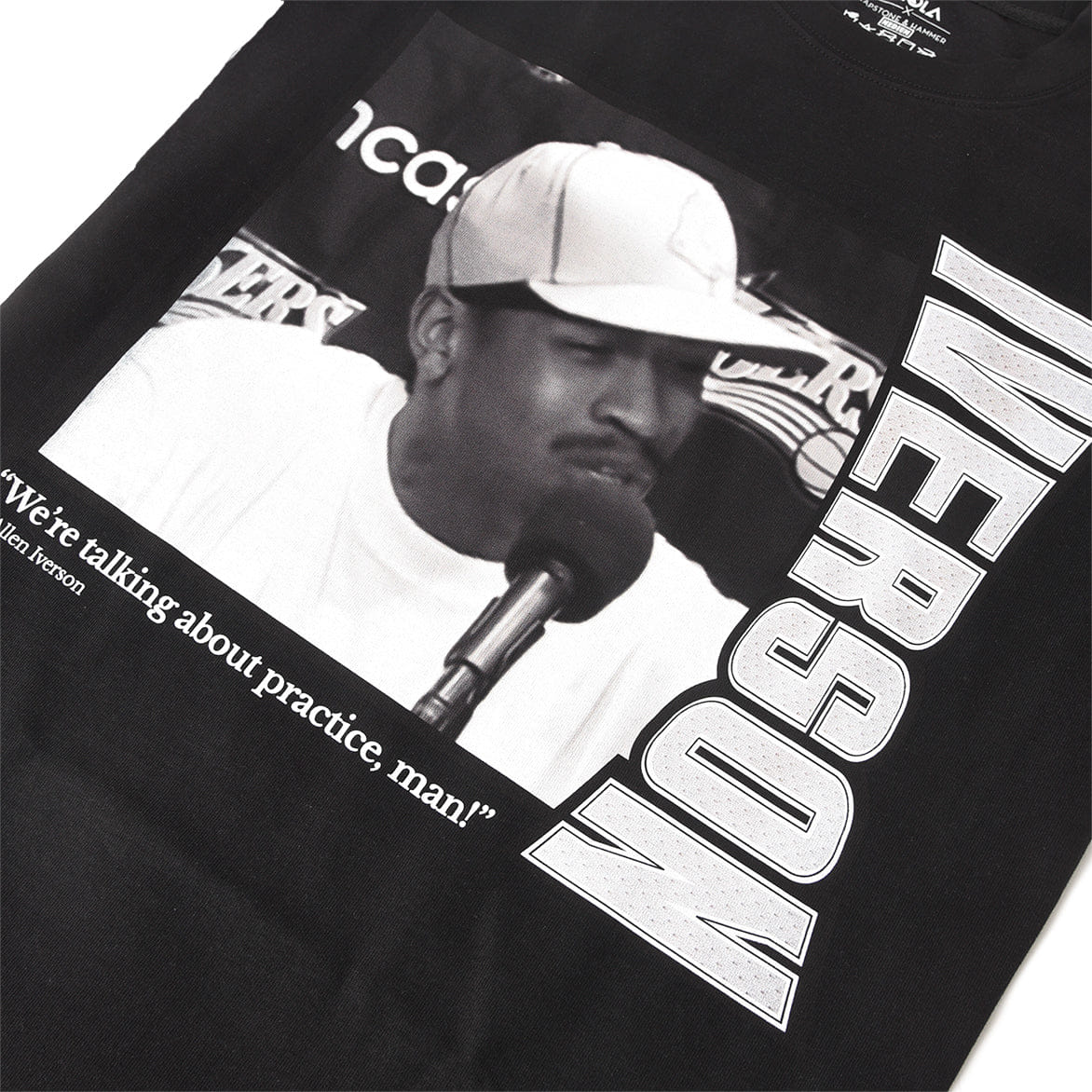 Lapstone & Hammer LAPSTONE x VIOLA x IVERSON PRACTICE T-Shirt - BLACK