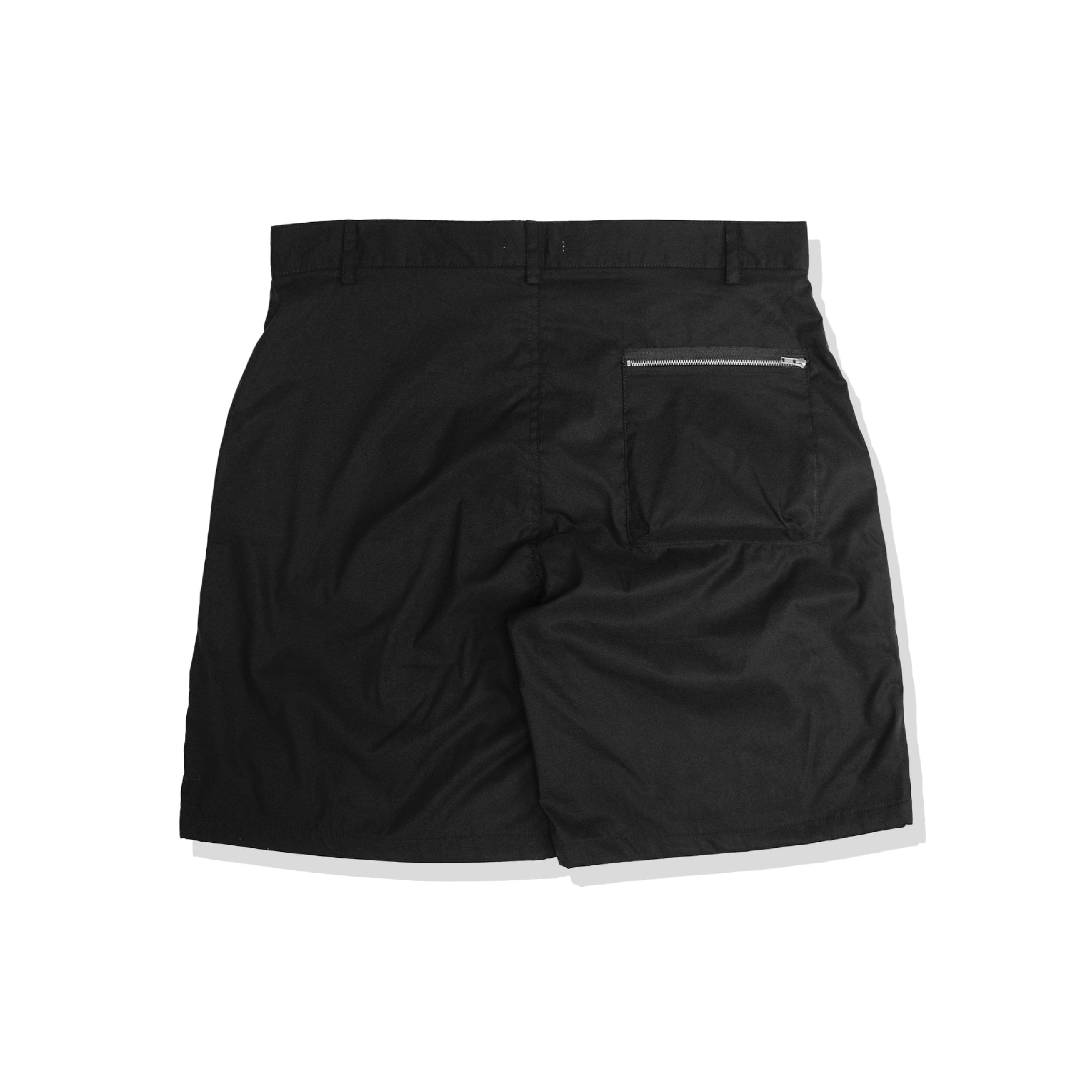 This Flight Zipper Shorts - Black