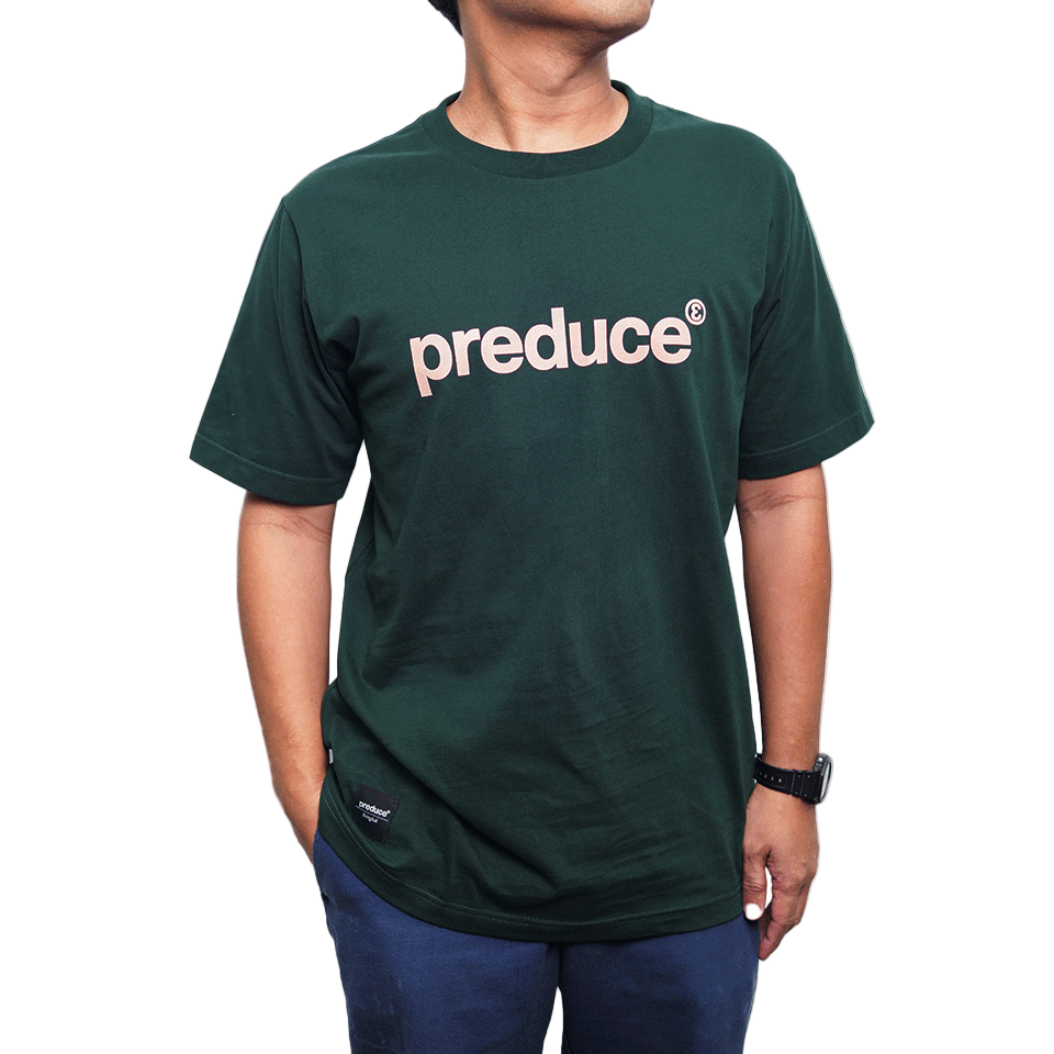 Logo Preduce Logo T - Shirt Pine Green