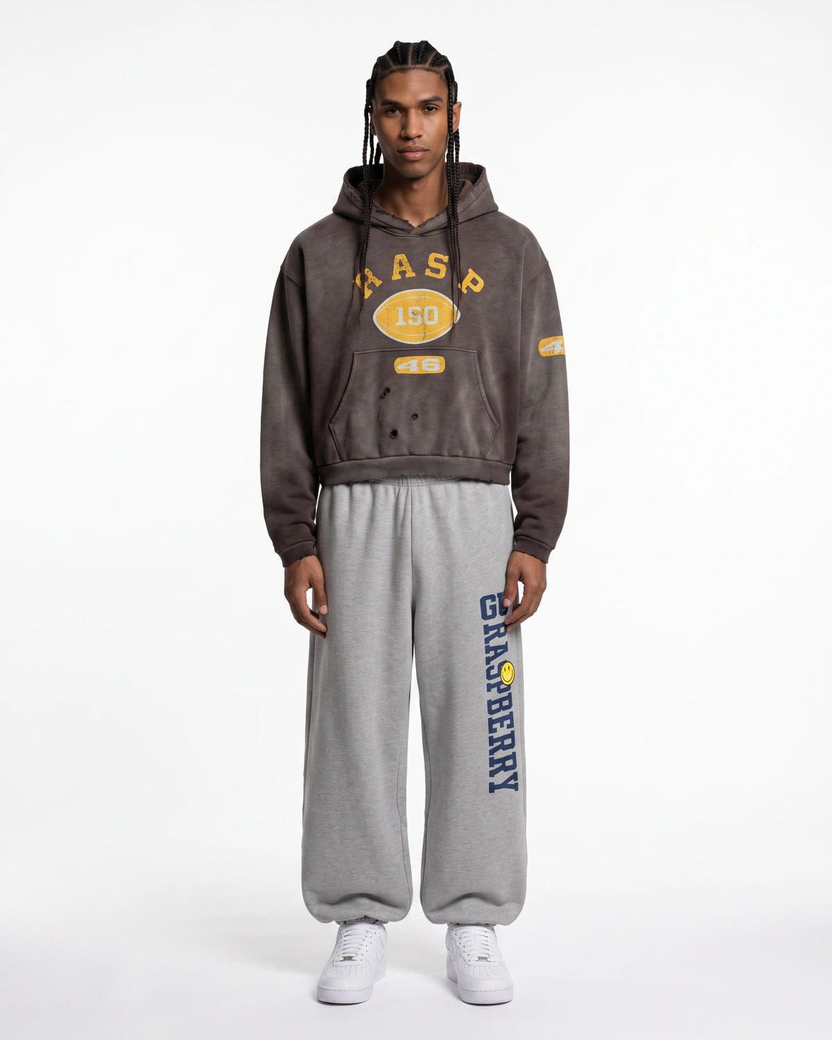 Gv Gallery x Greedy Unit Jim Class Sweats Heather Grey