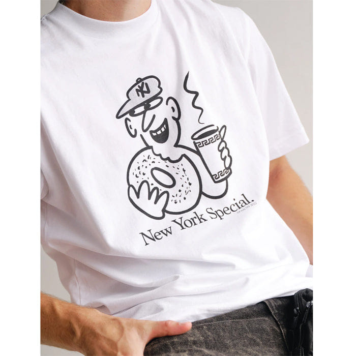 ONLY NY MR. NEW YORK SPECIAL T - SHIRT - WHITE