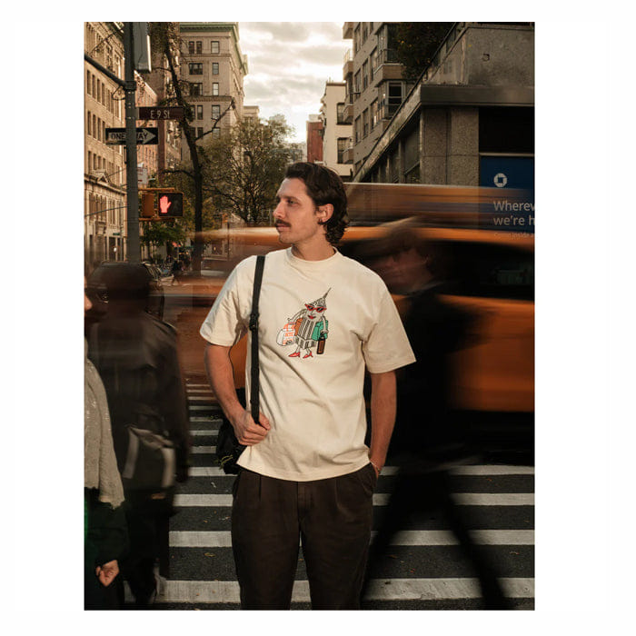 ONLY NY SHOPPING SPREE T - SHIRT - NATURAL