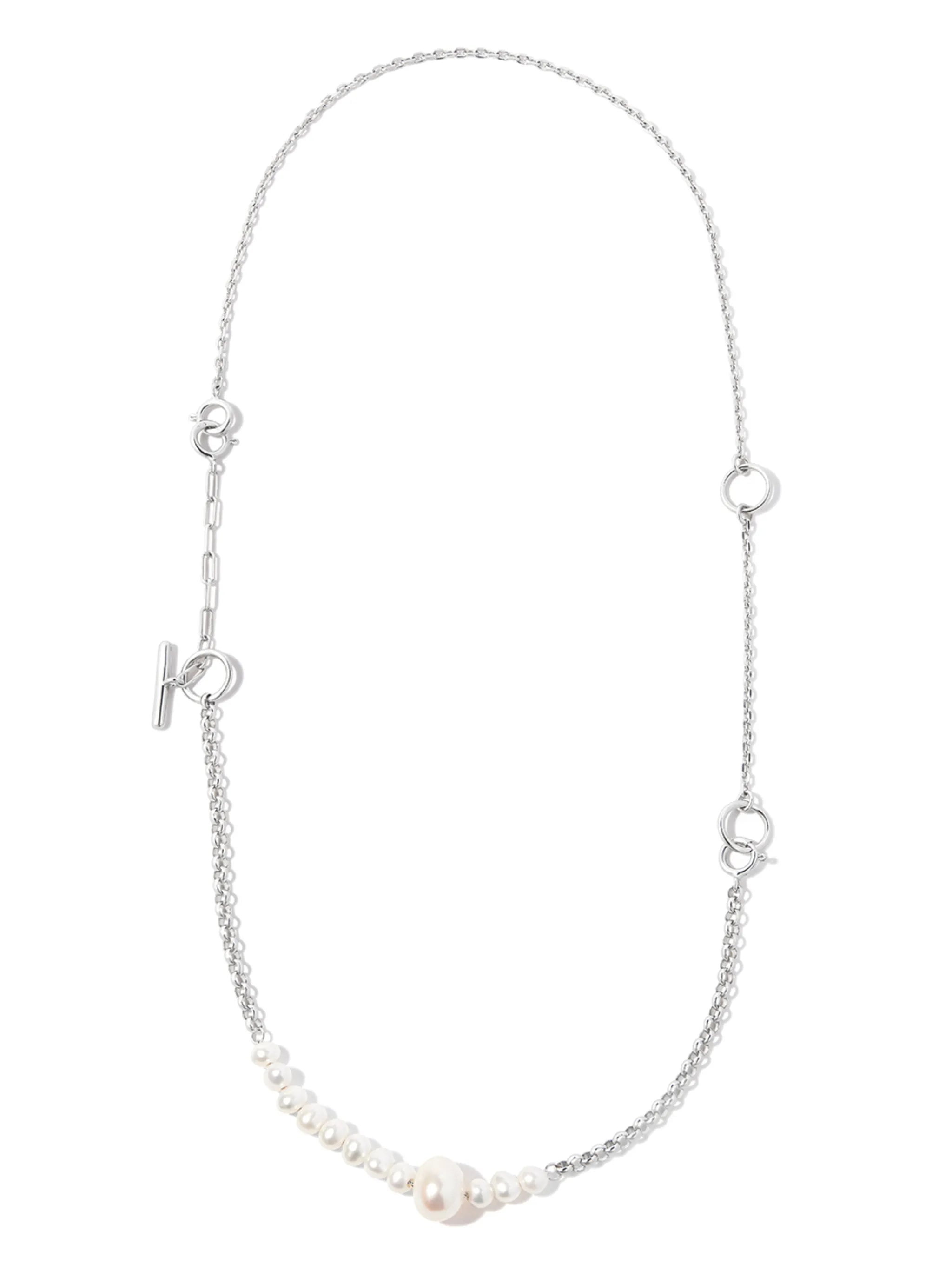 Maria Black Lounge sterling silver pearl necklace