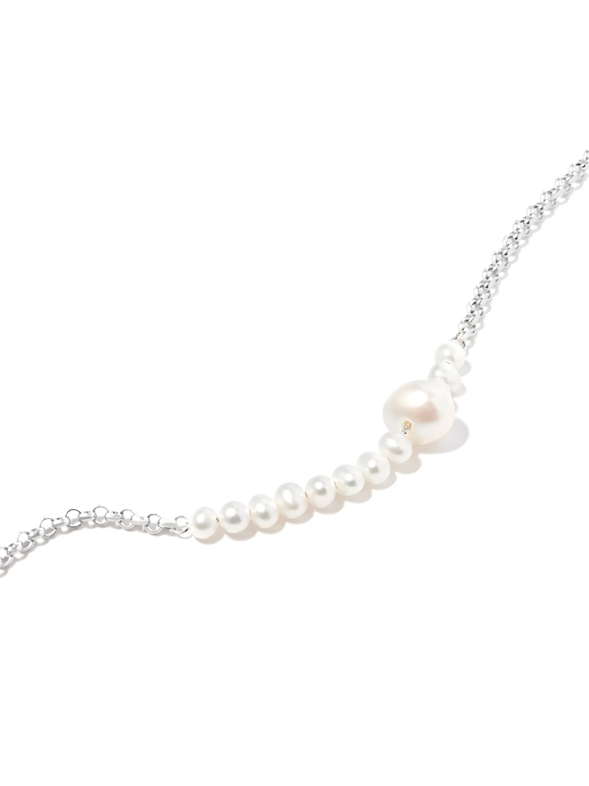 Maria Black Lounge sterling silver pearl necklace
