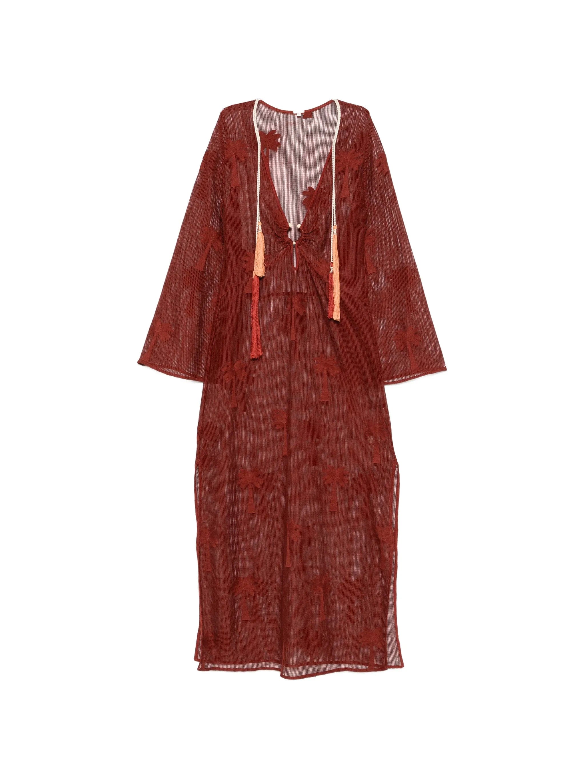 Johanna Ortiz Palm Veil tunic dress