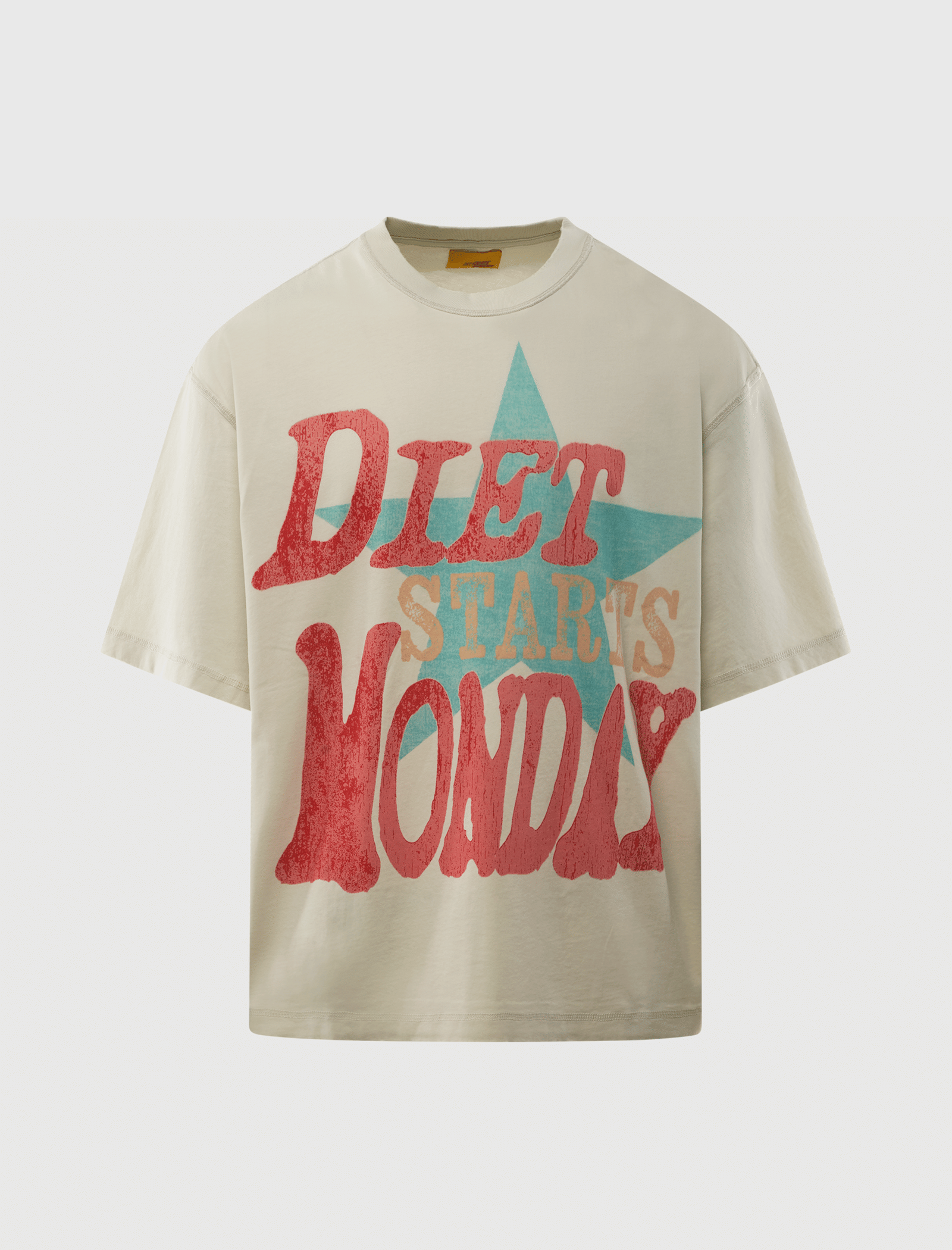 DIET Starts Monday JUMBO STAR T-Shirt
