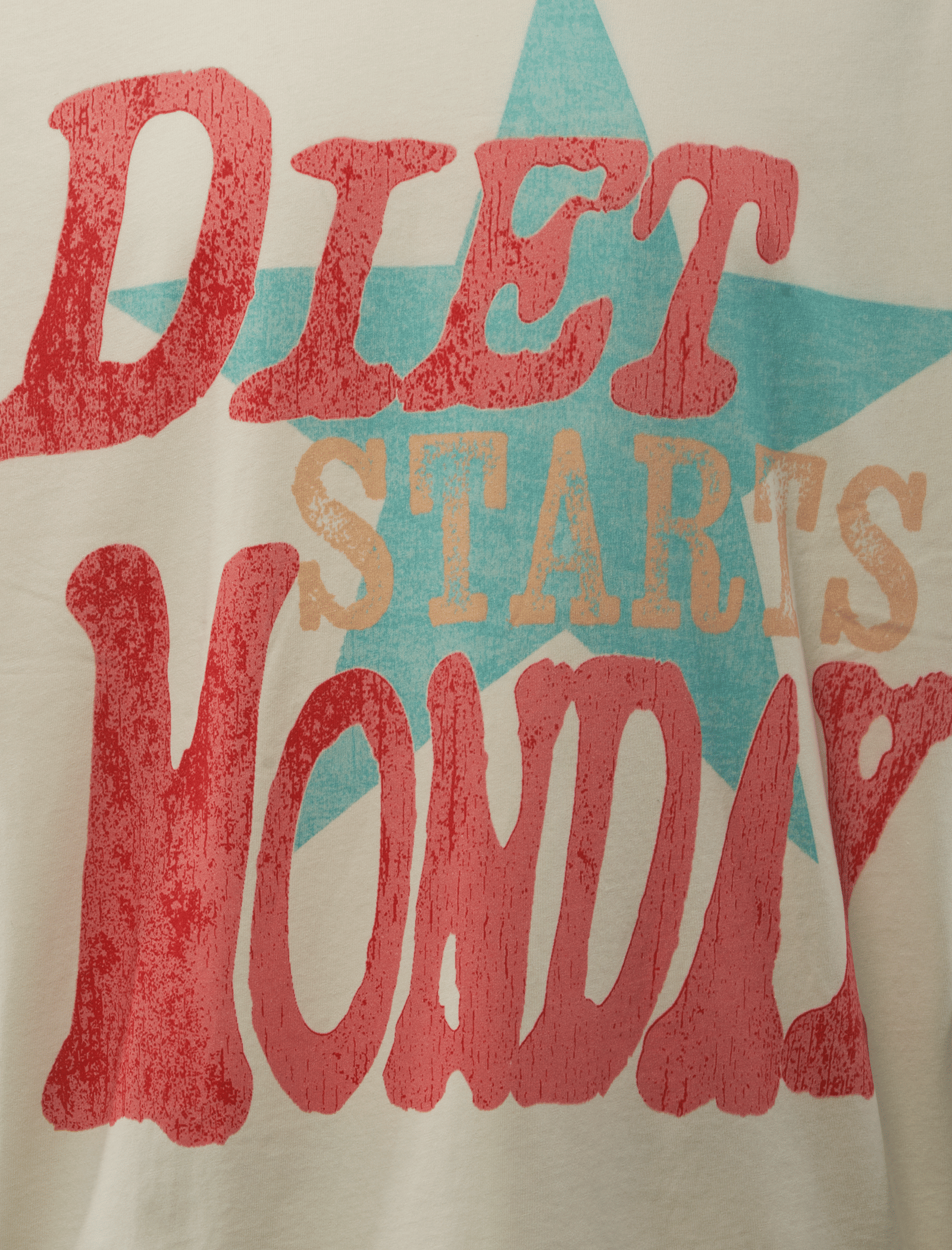 DIET Starts Monday JUMBO STAR T-Shirt