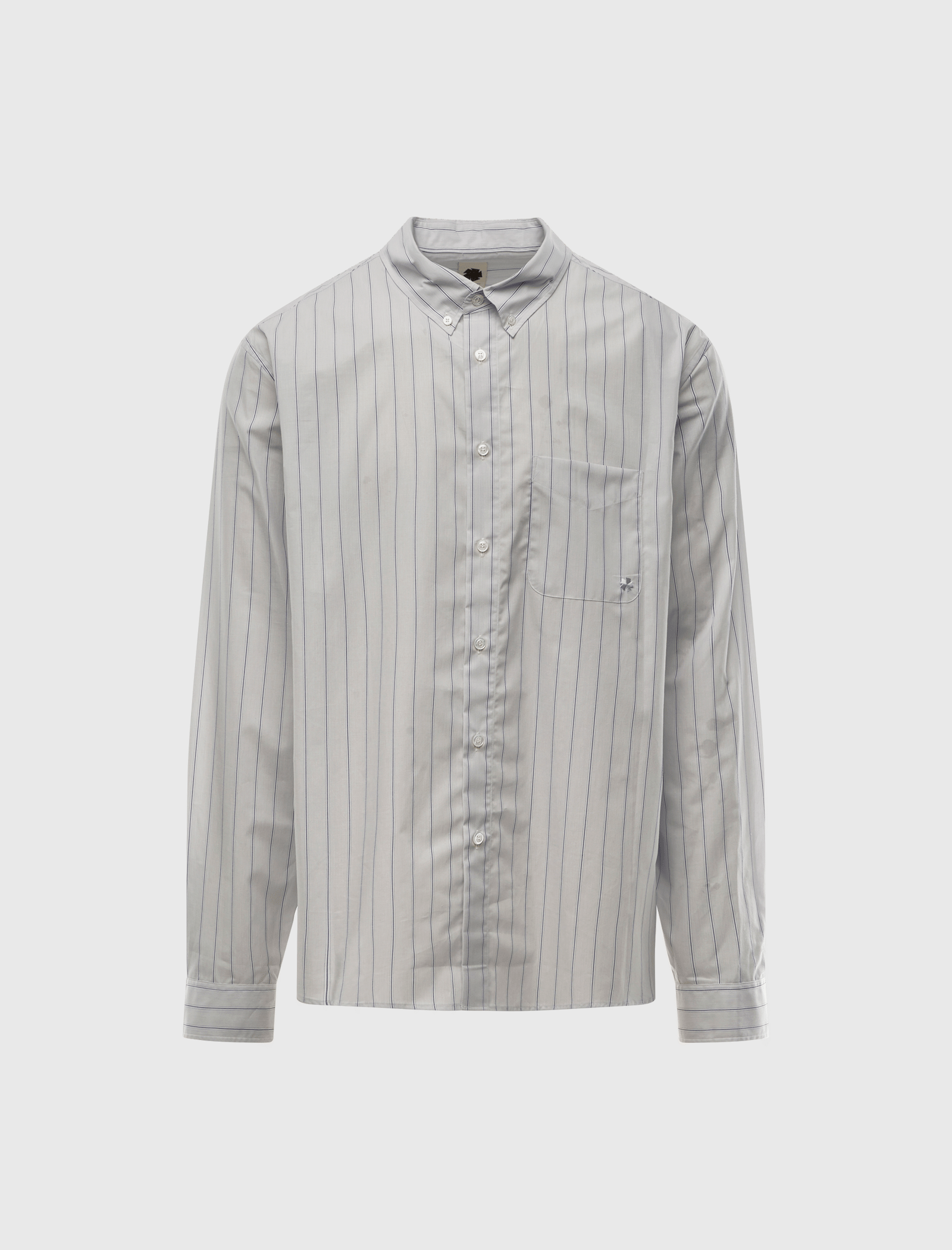 Vowels STRIPED BUTTON DOWN