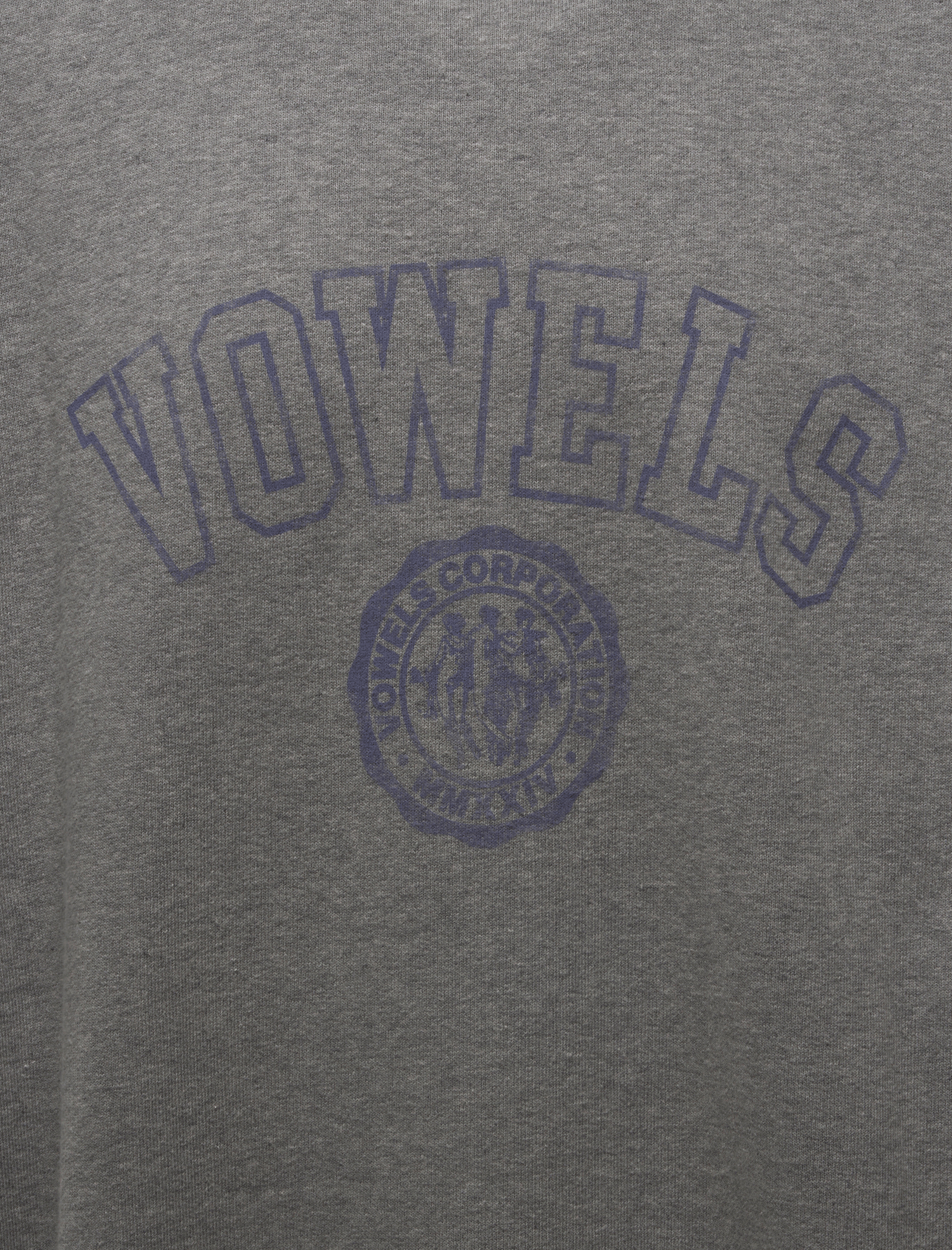 Vowels FADED COLLEGIATE CREWNECK