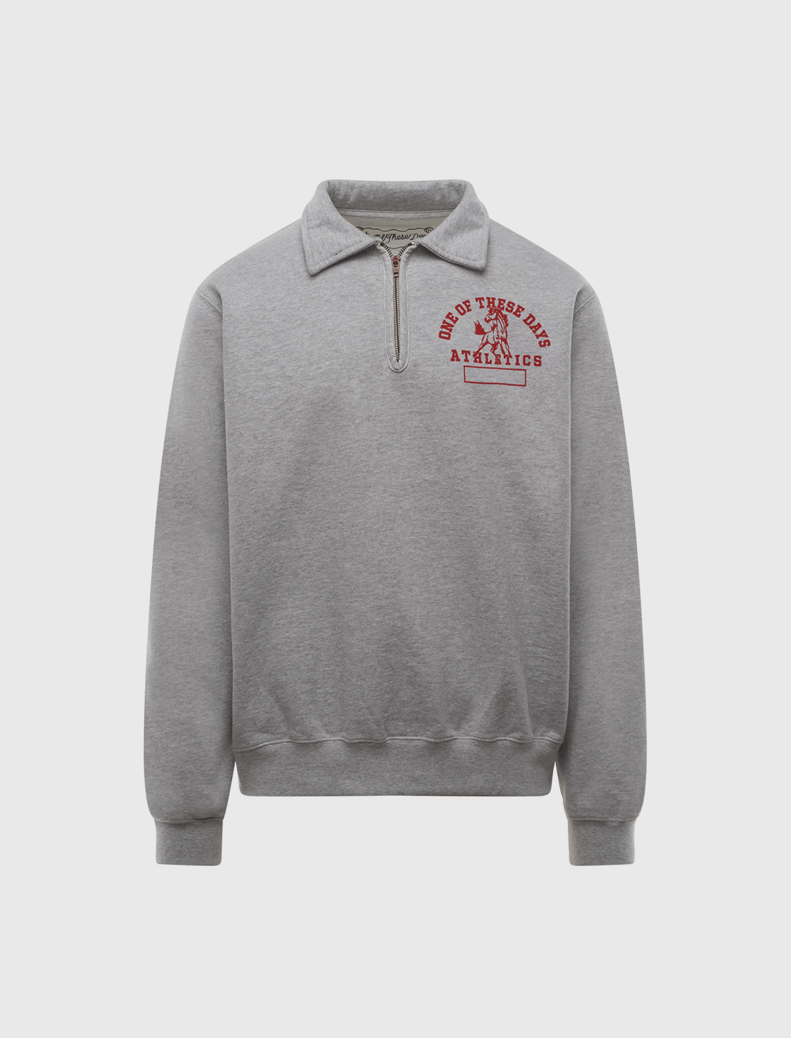 ONE of THESE DAYS MUSTANG ATHLETICS QUARTER ZIP