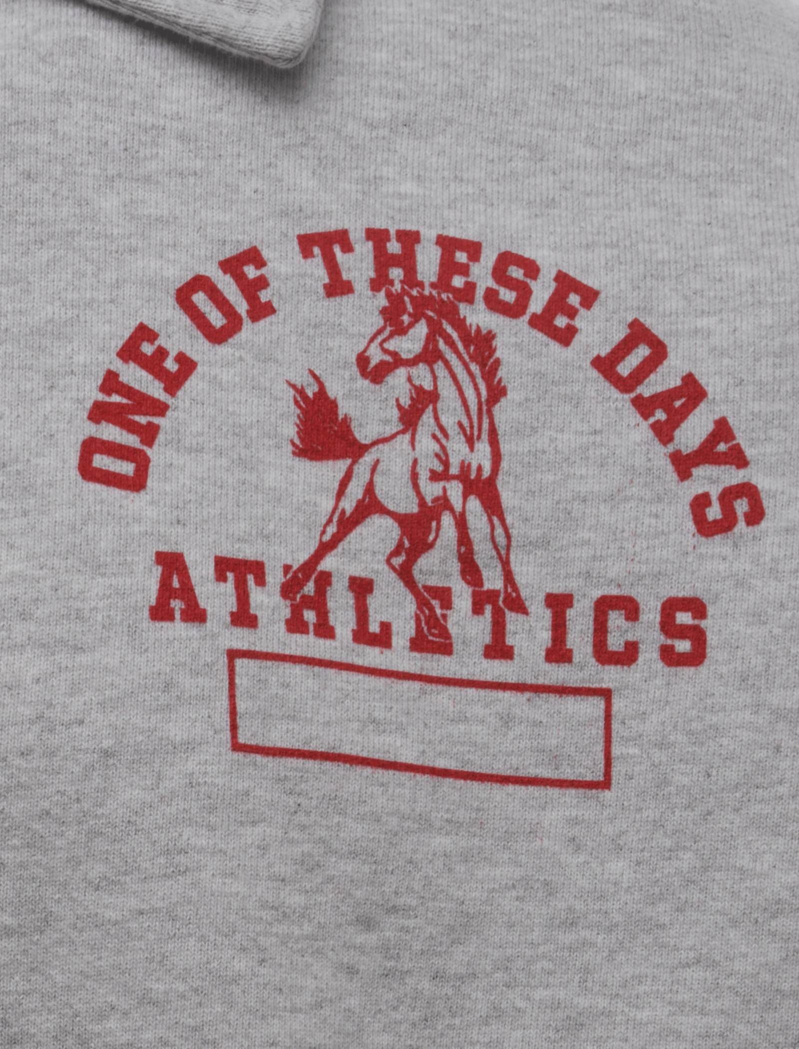 ONE of THESE DAYS MUSTANG ATHLETICS QUARTER ZIP