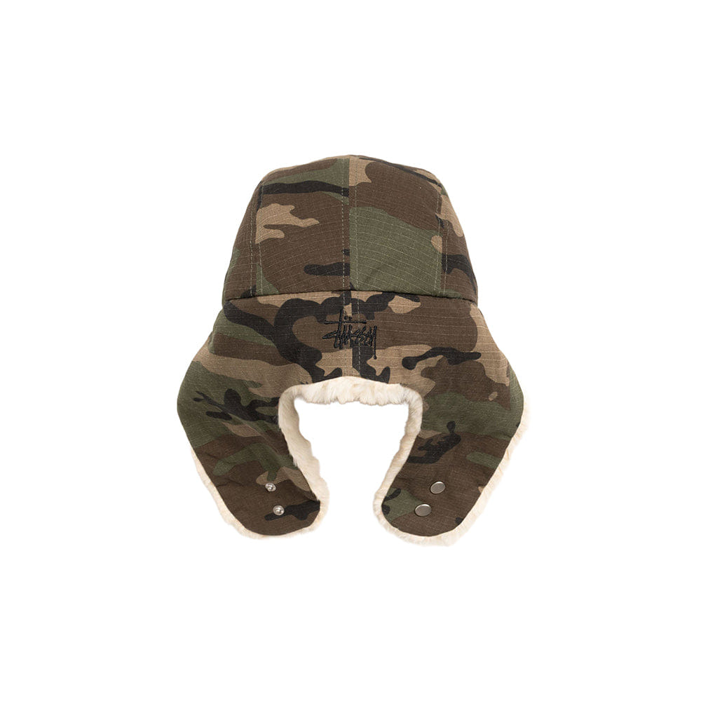 Stüssy Ripstop Trapper Cap - Camo