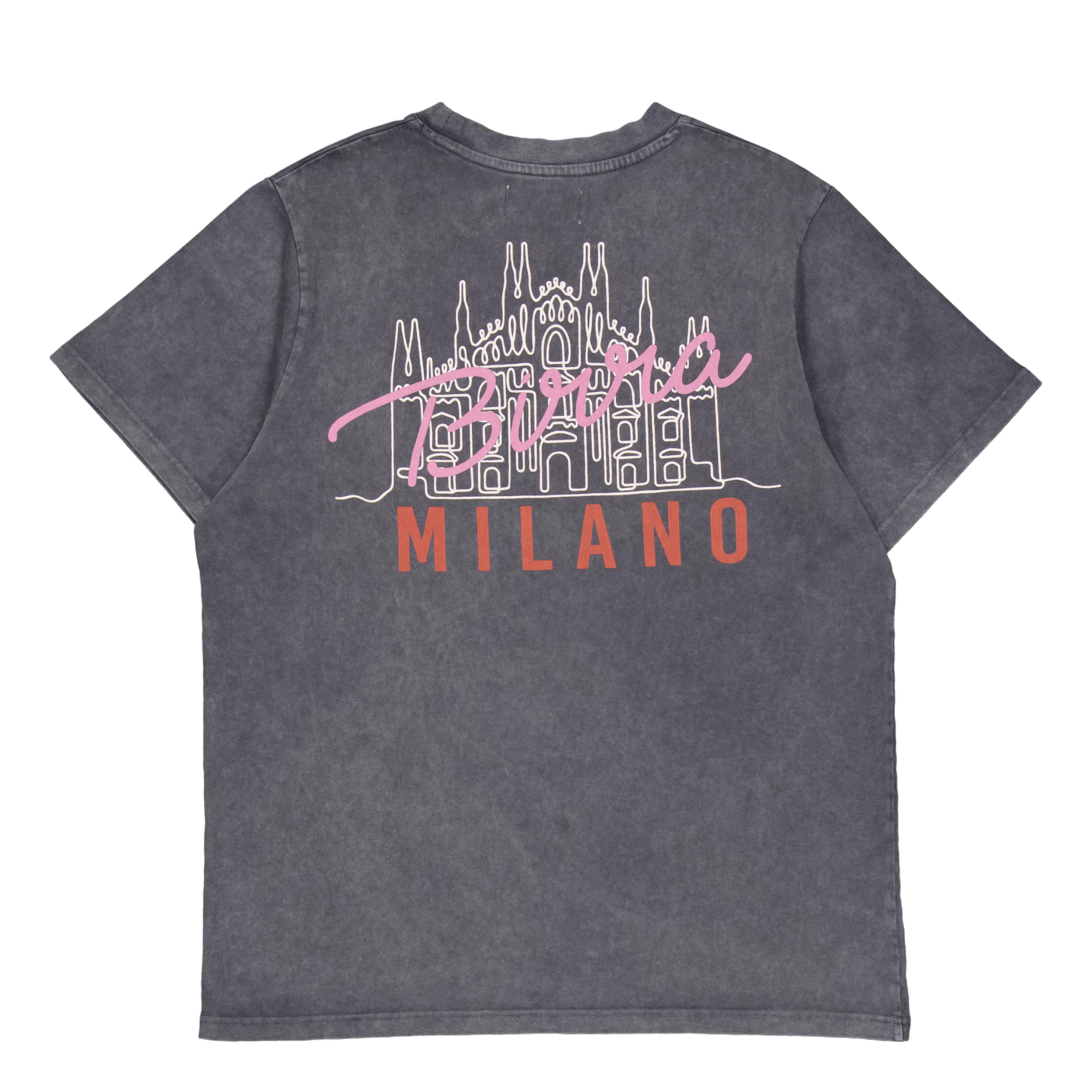 Pica Pica Birra Milano T - shirt Washed Black