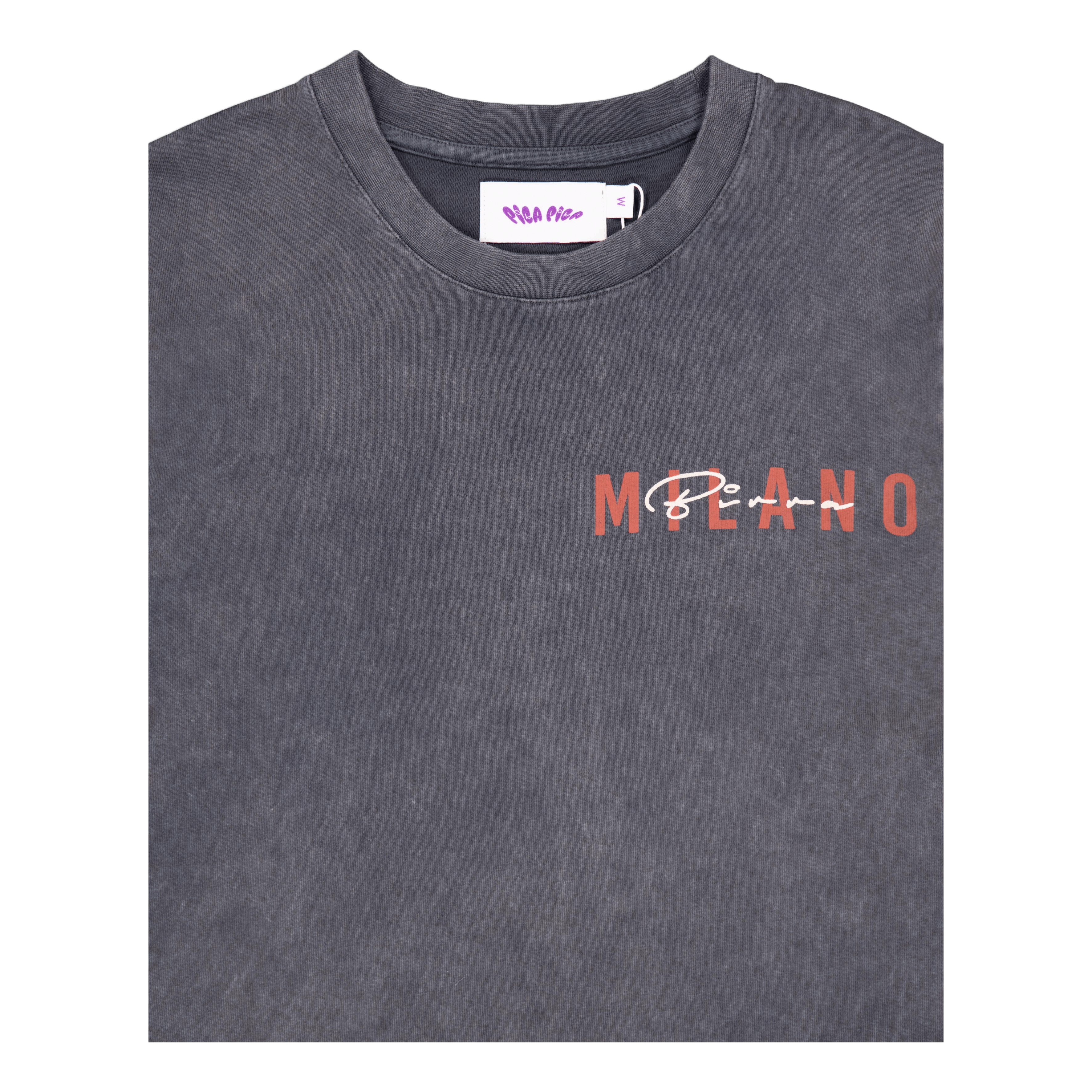 Pica Pica Birra Milano T - shirt Washed Black